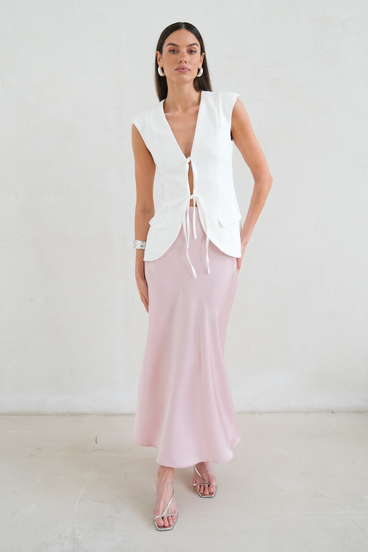 Жилет на завязках