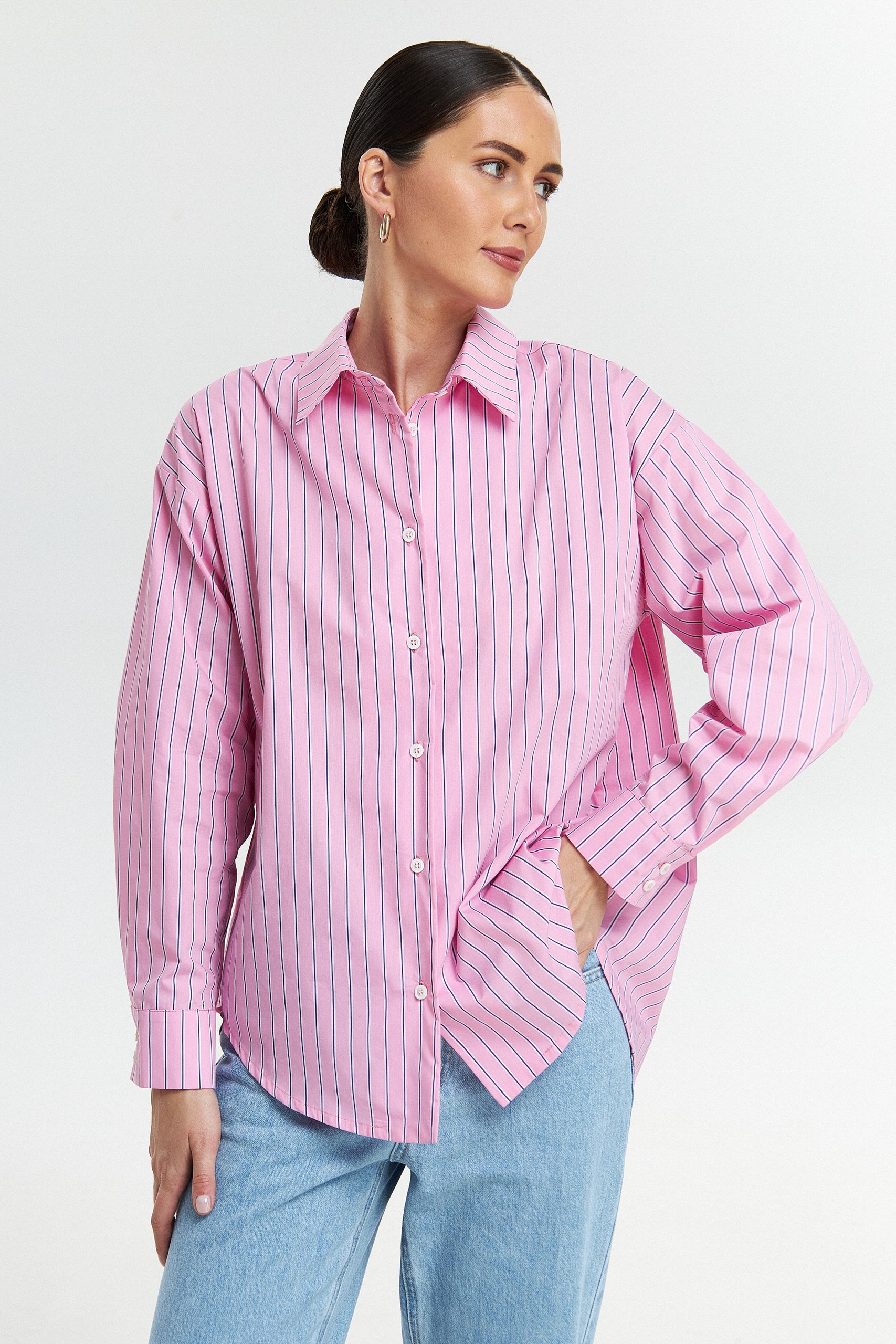 Рубашка хлопковая Stripes