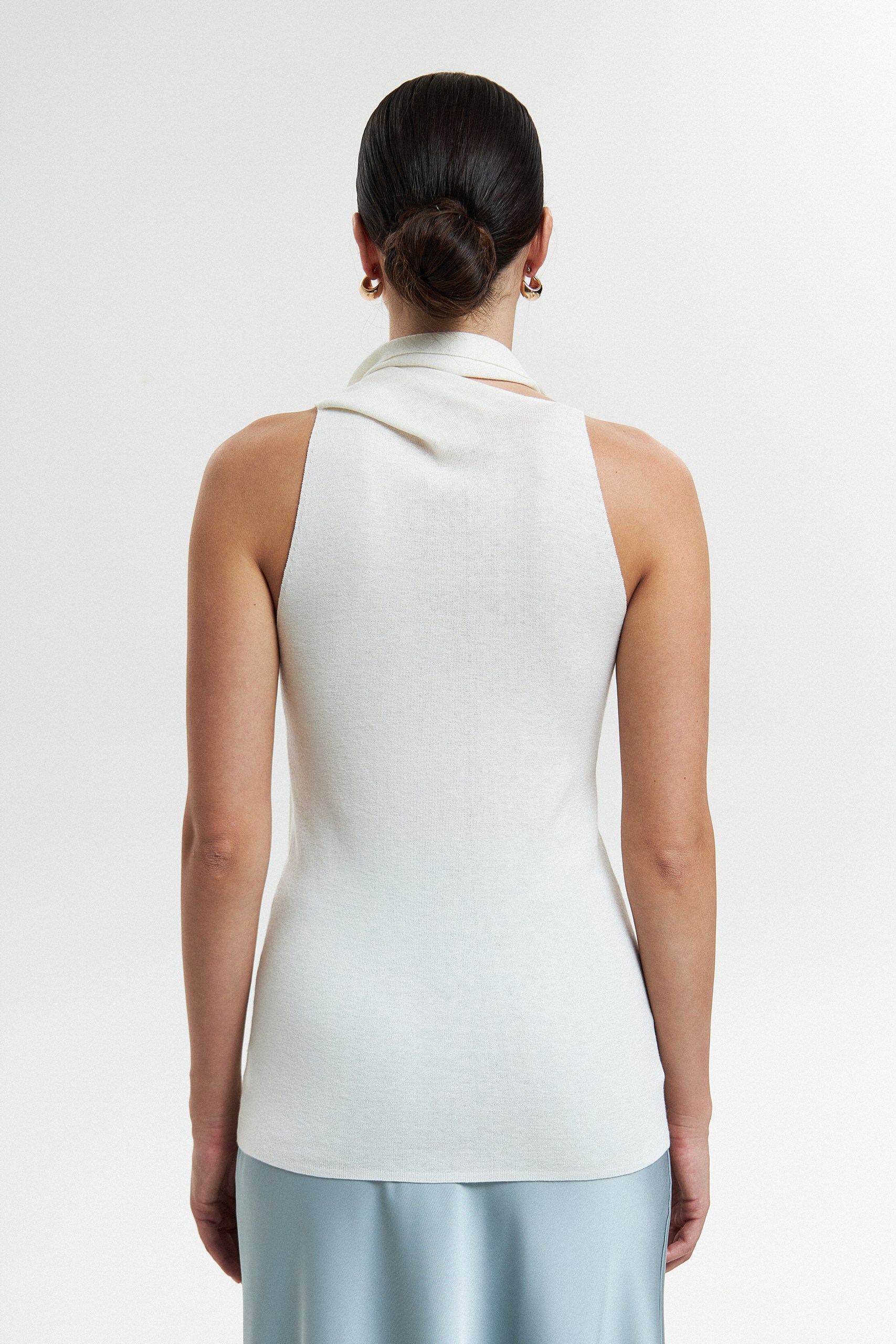 Топ с шарфом