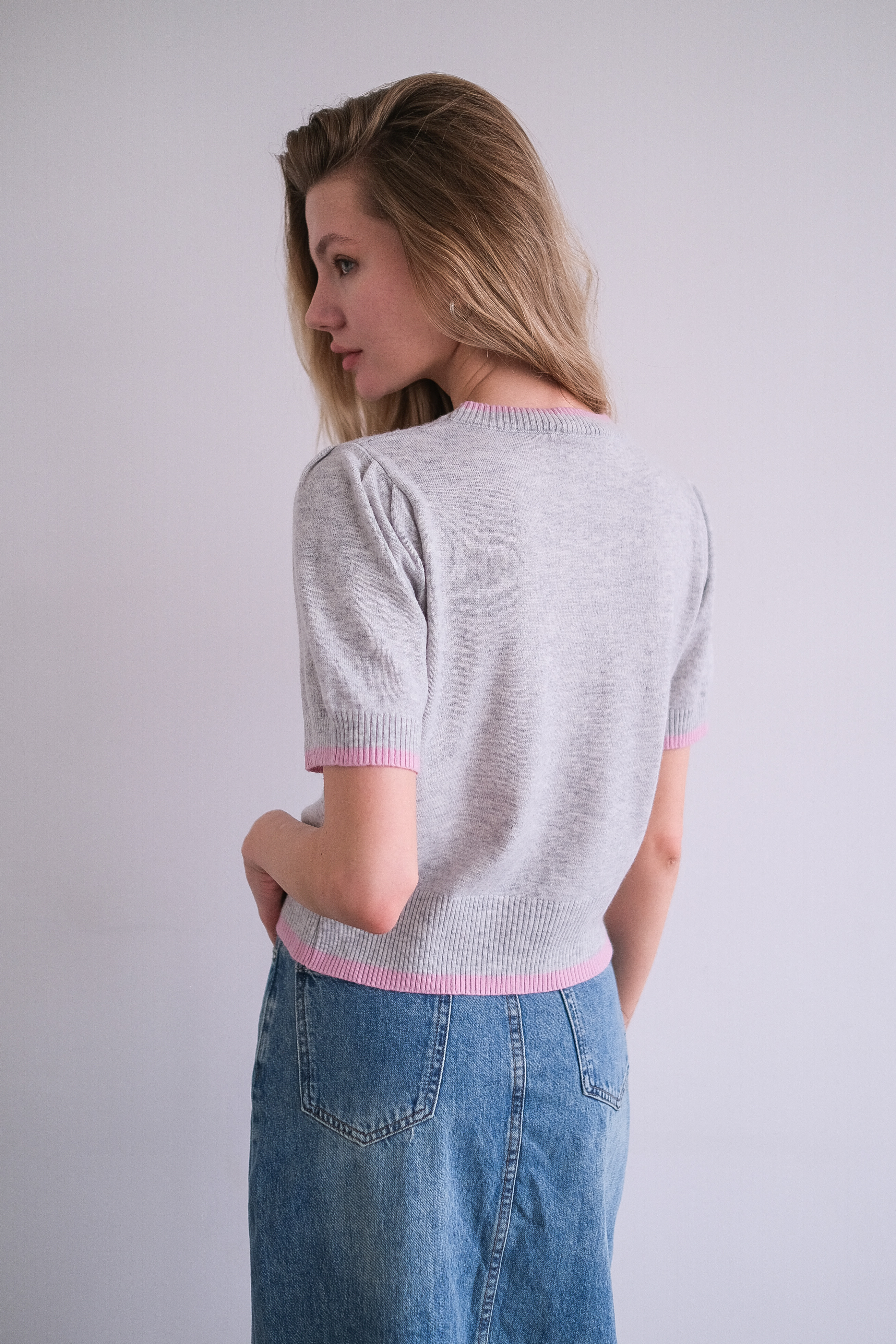 Топ трикотажный