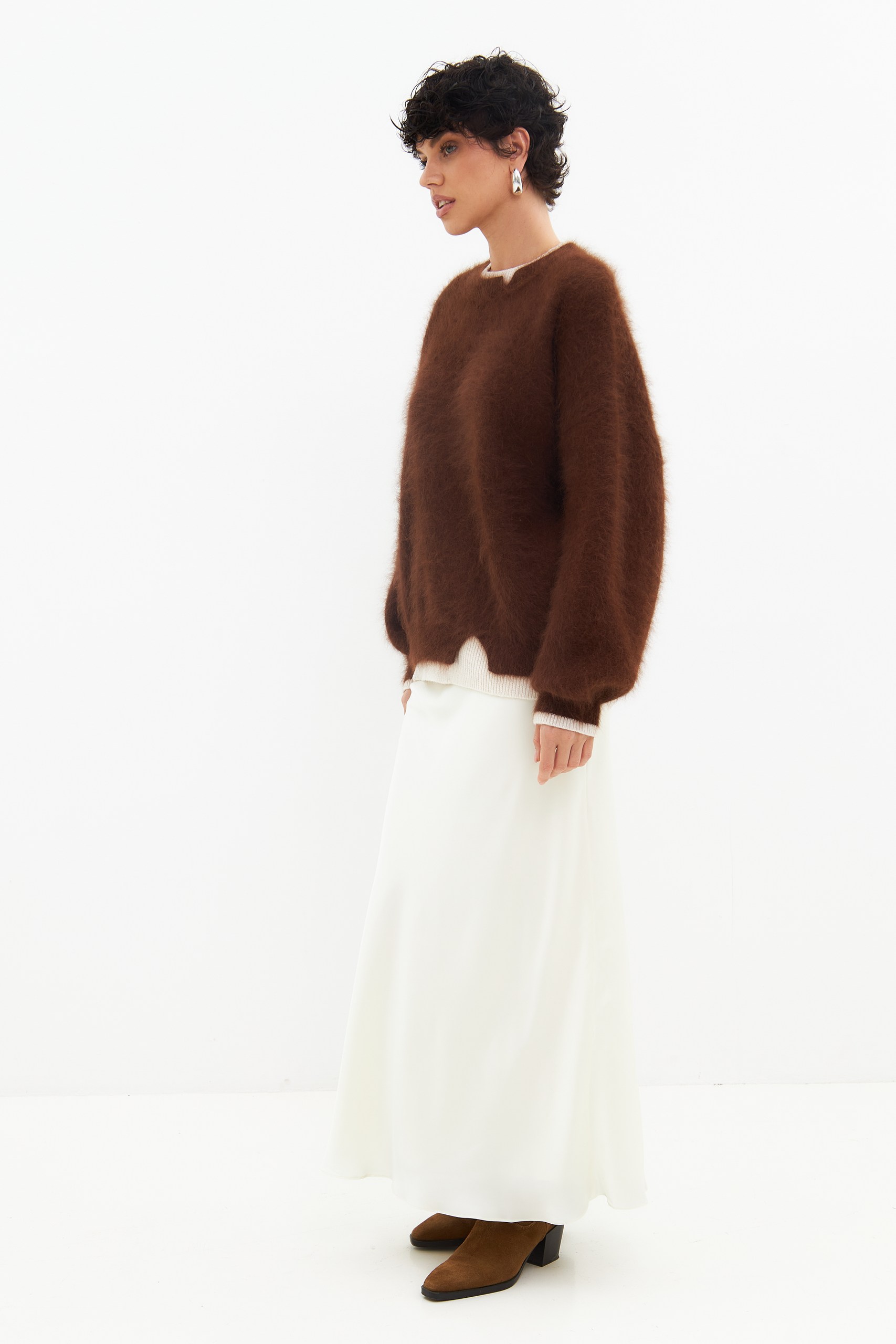 Свитер из ангоры 