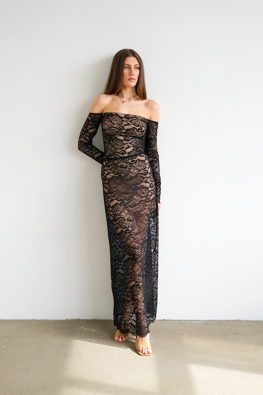 Юбка из кружева