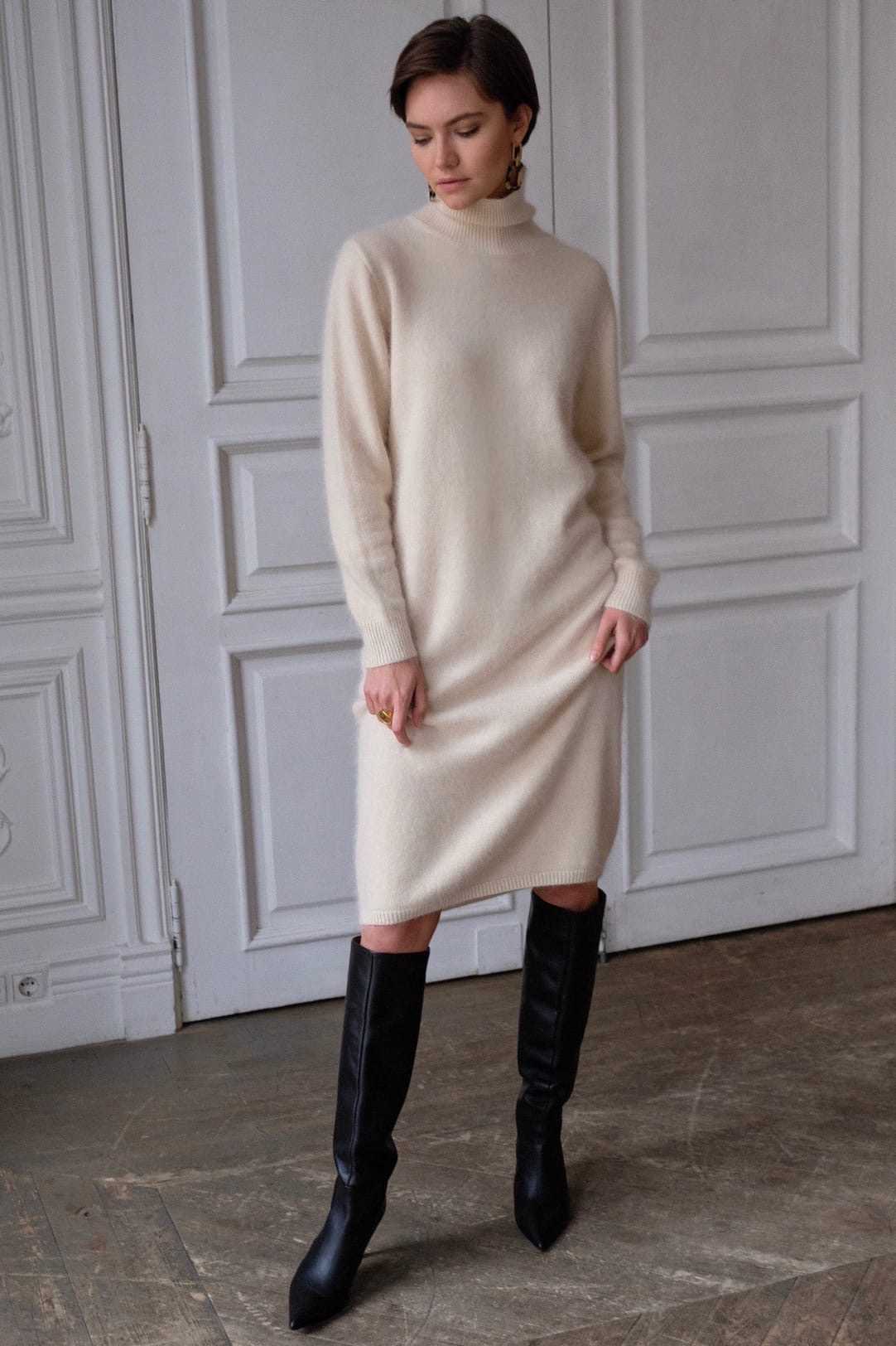 Платье из ангоры 