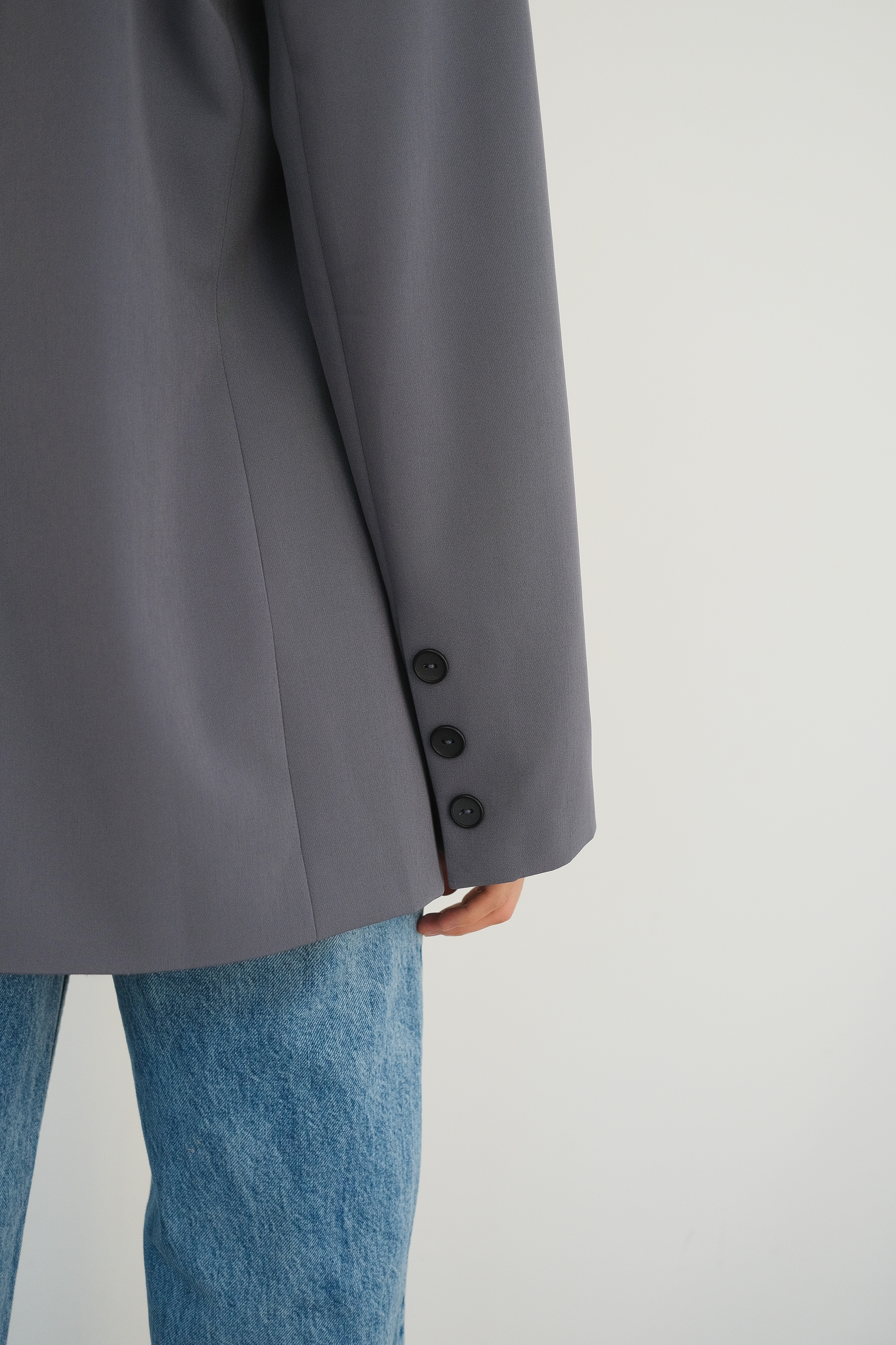 Жакет серый