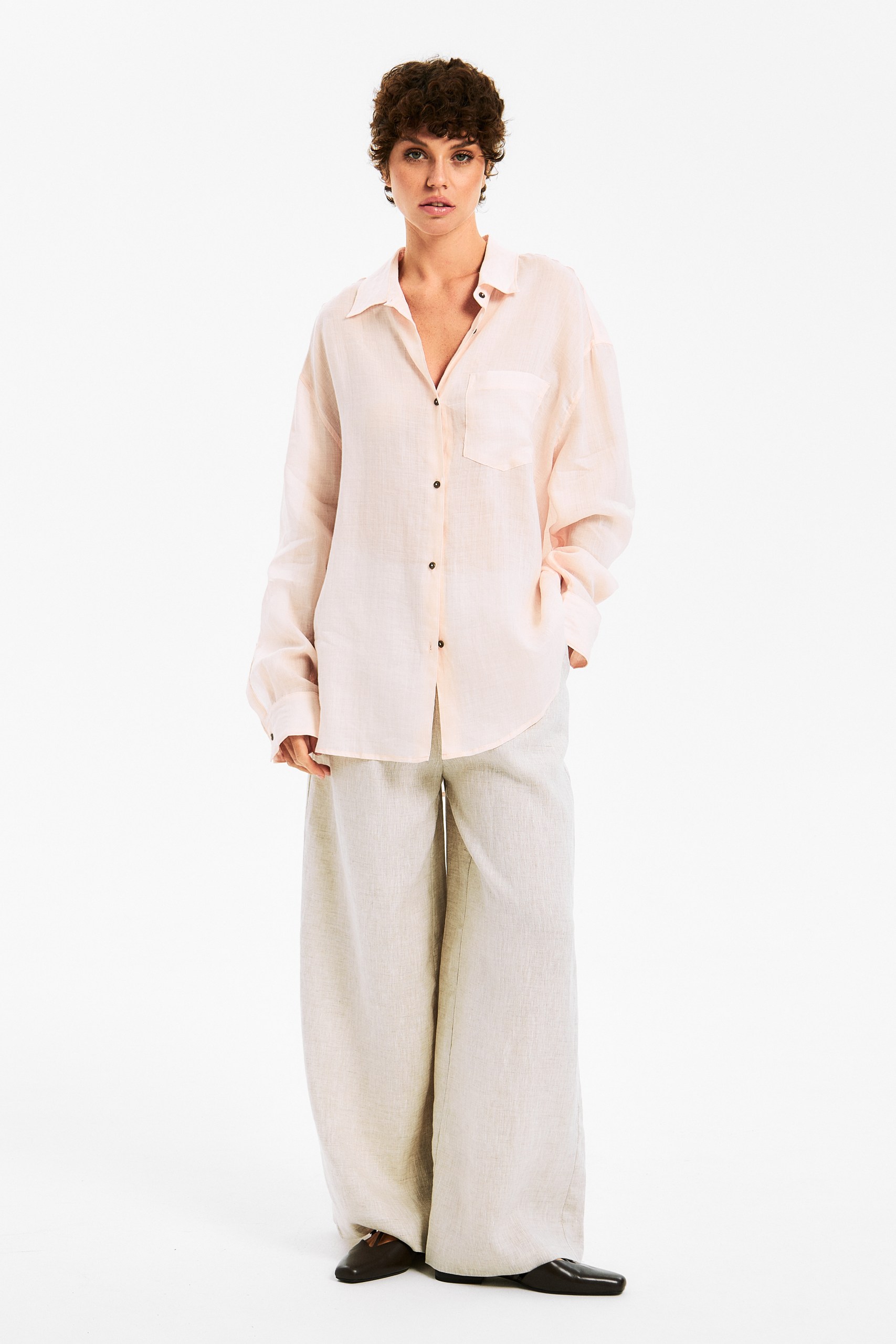 Рубашка льняная