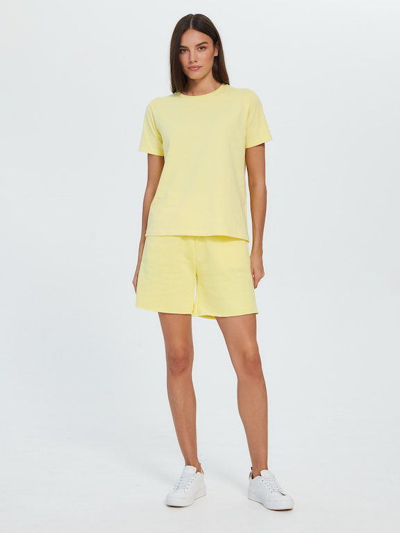 Футболка лимонная