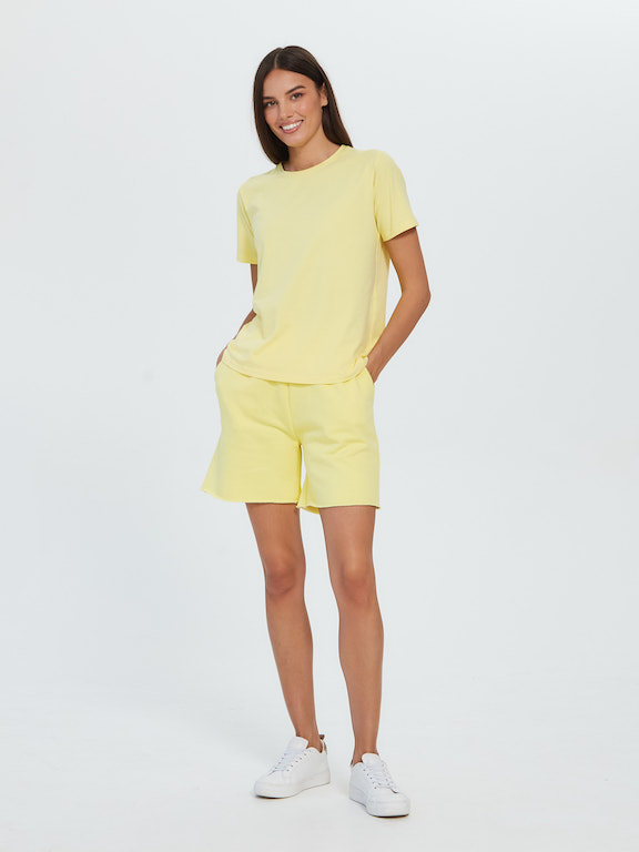 Футболка лимонная