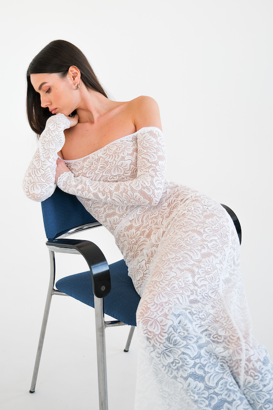 Боди из кружева