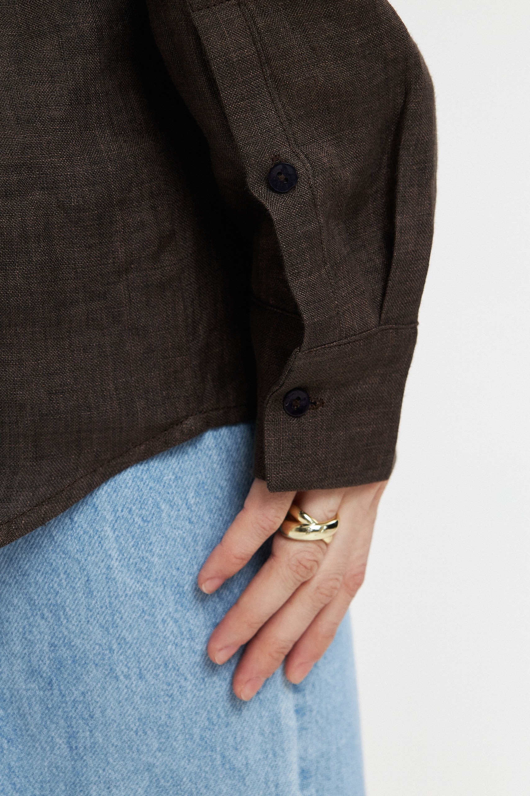 Льняная рубашка 