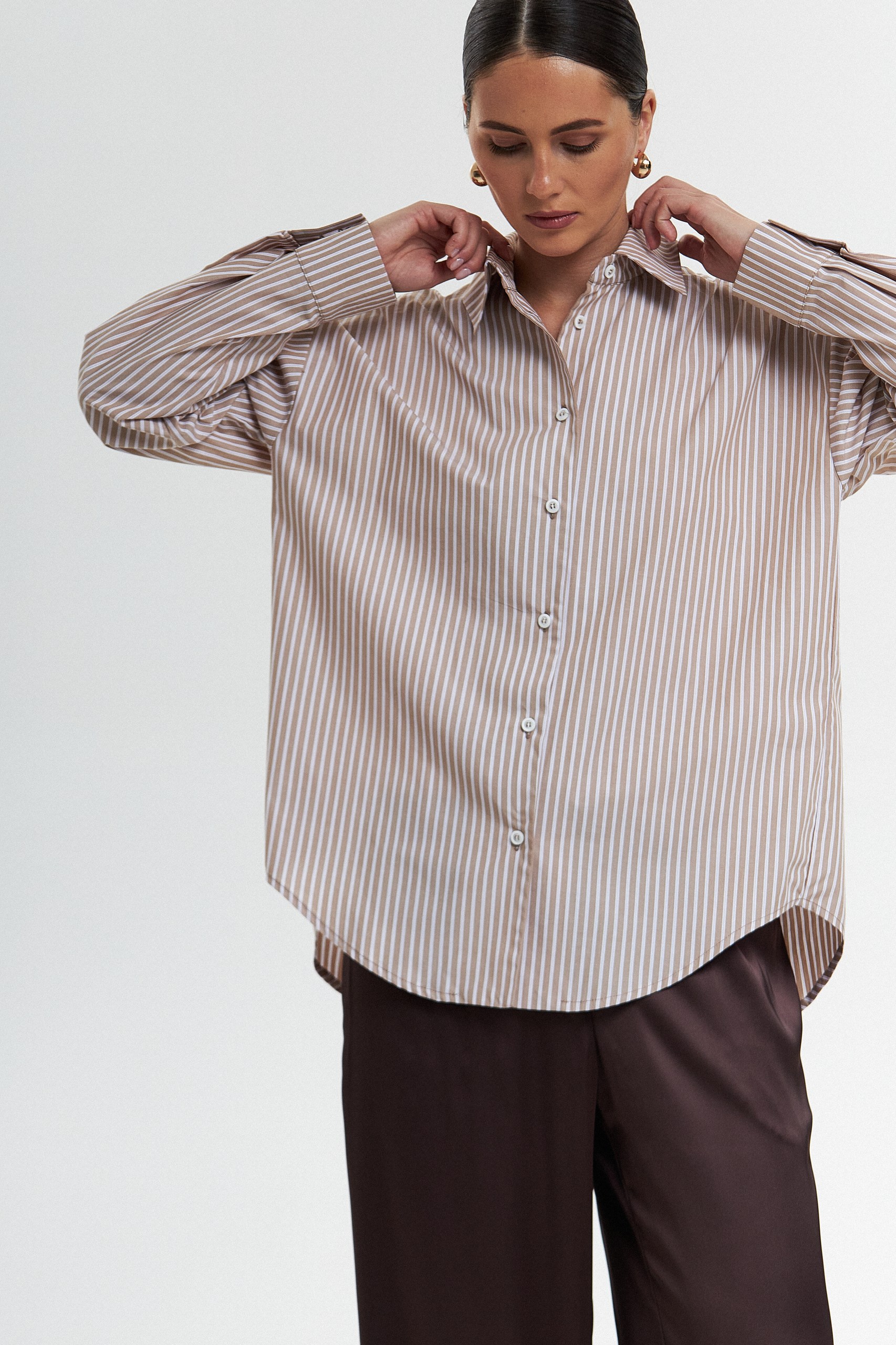 Рубашка хлопковая Stripes