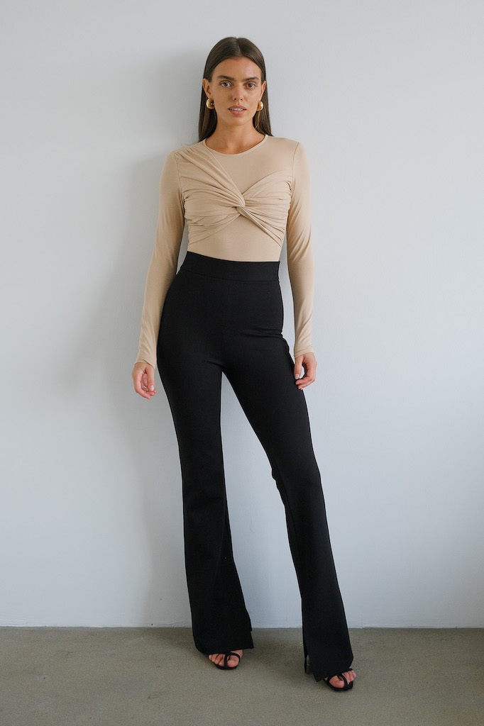 Боди с драпировкой 