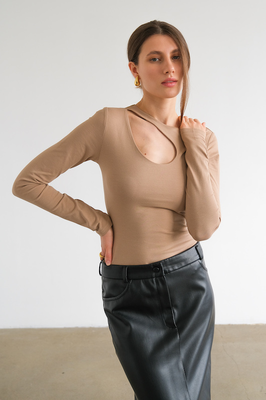 Лонгслив с каплей