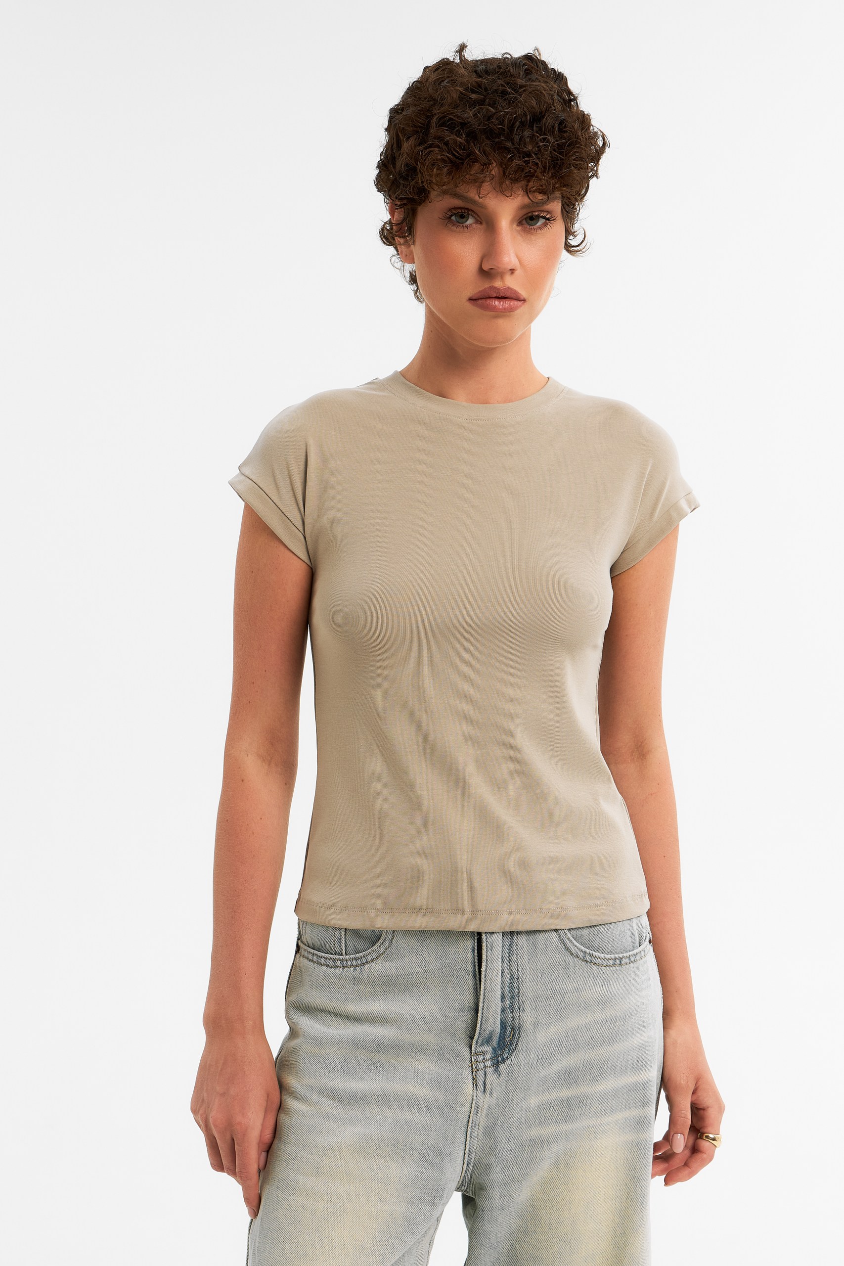 Футболка с добавлением шёлка