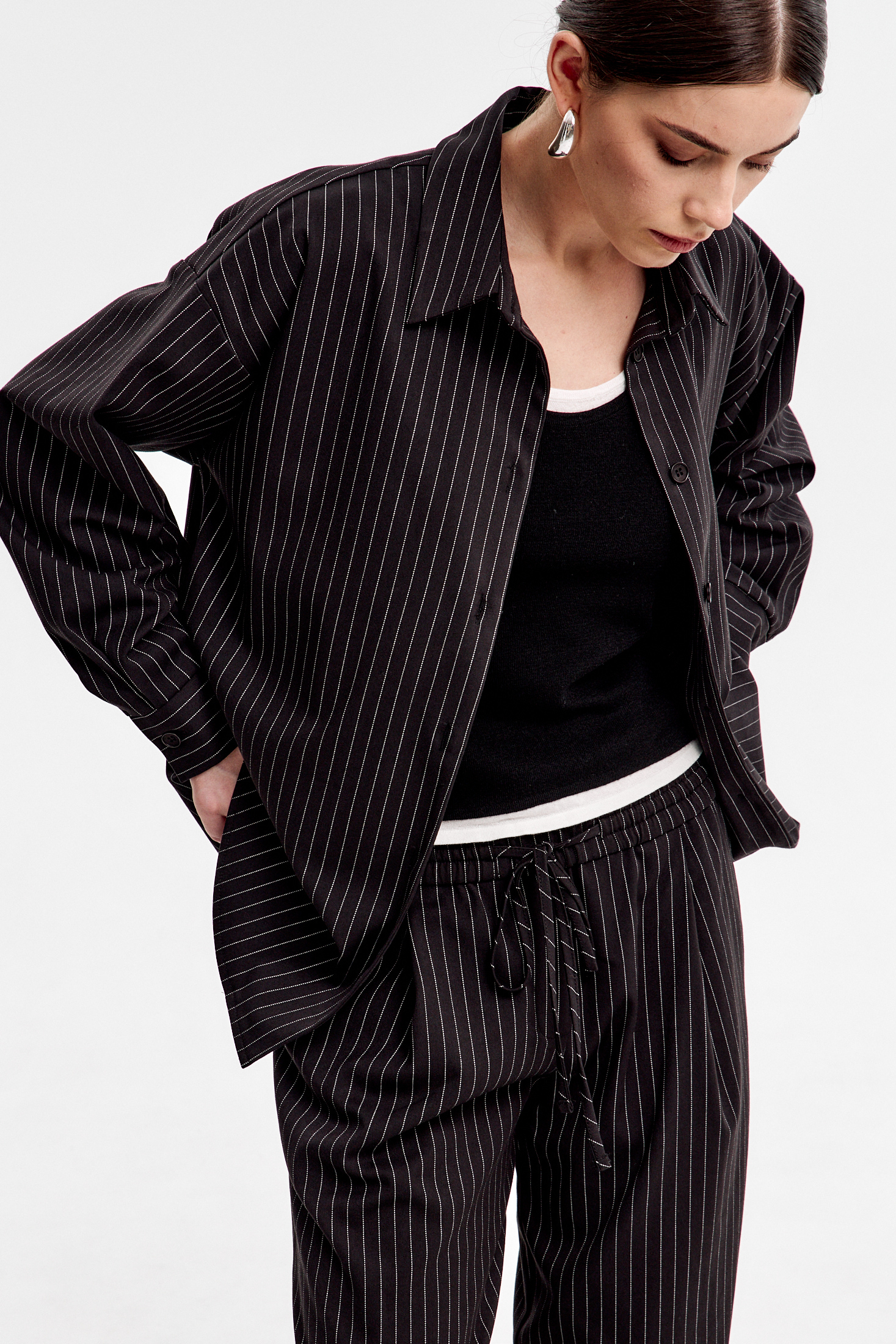 Рубашка в полоску