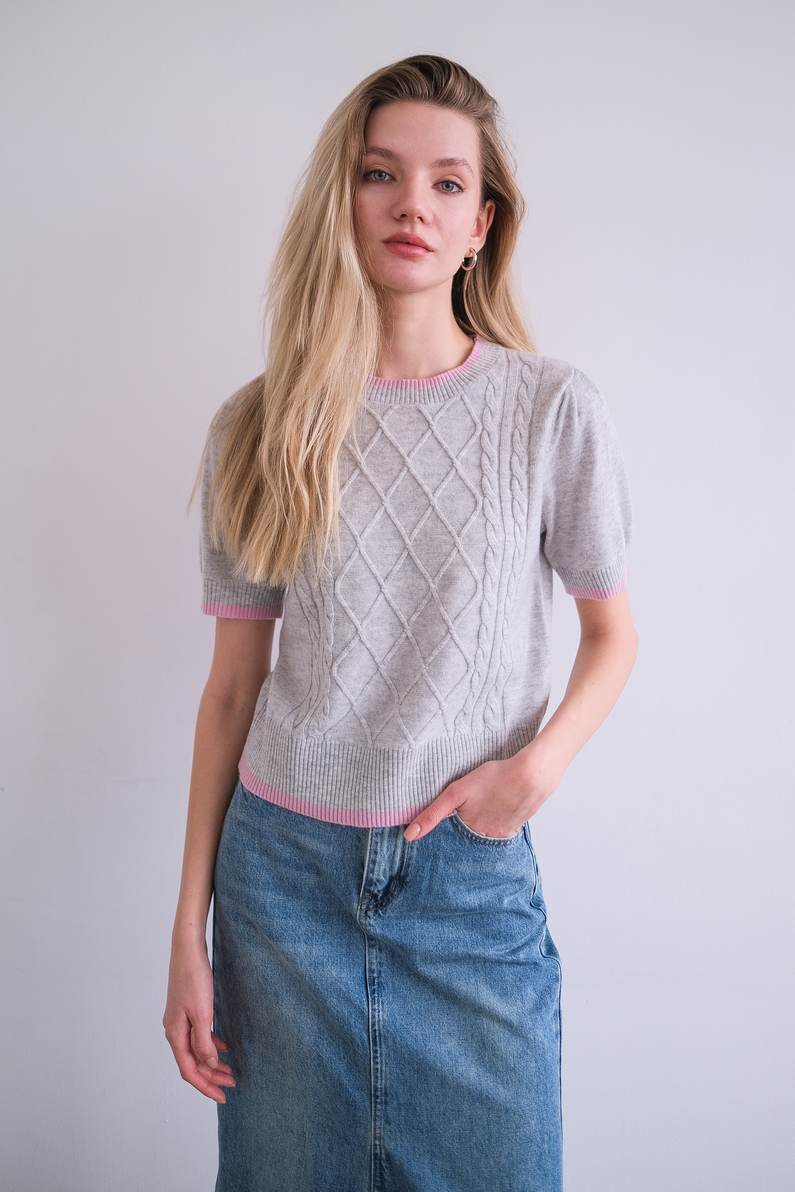 Топ трикотажный