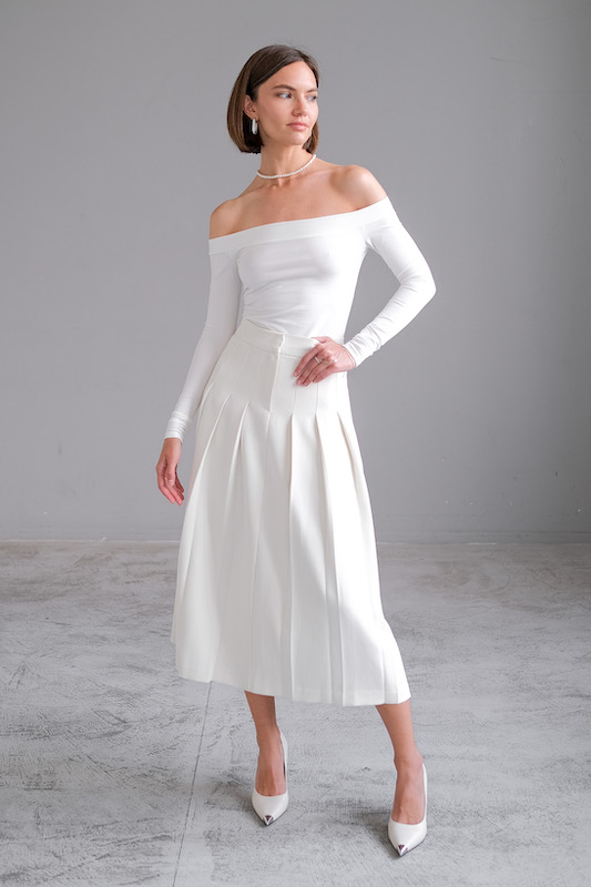 Топ с открытыми плечами