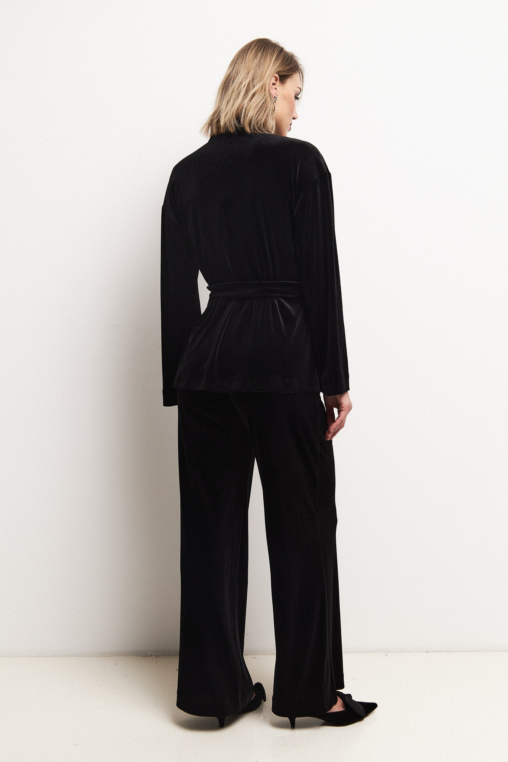 Жакет бархатный