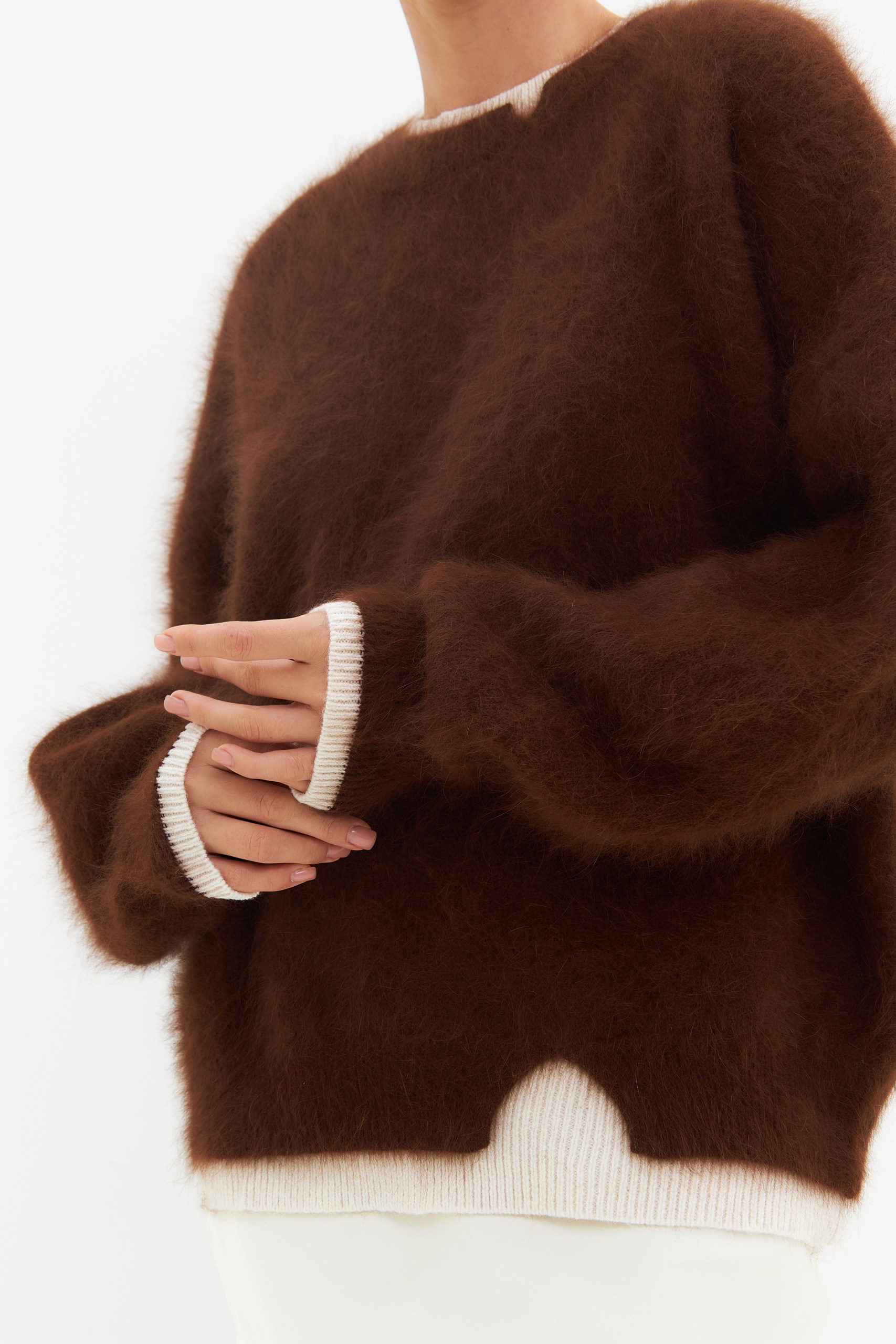 Свитер из ангоры 