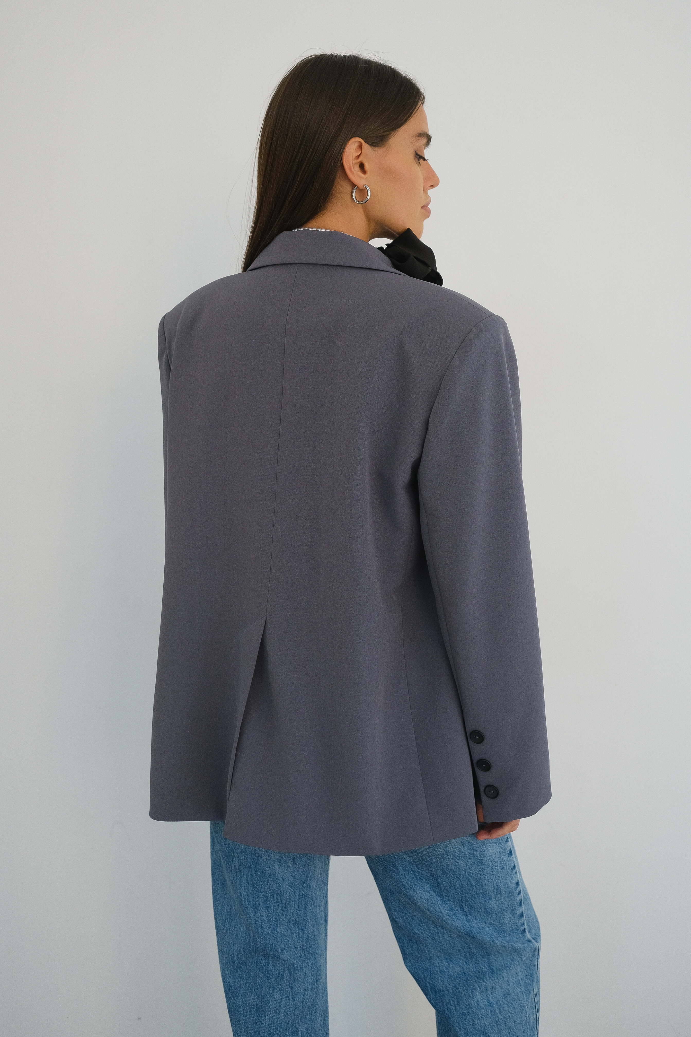 Жакет серый