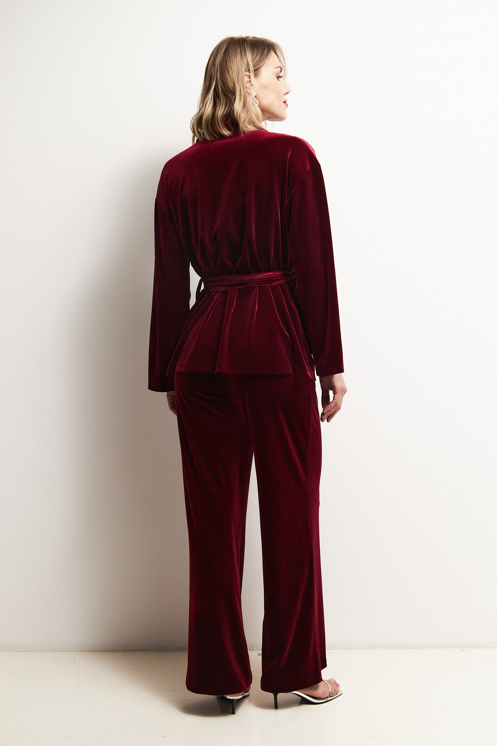 Брюки бархатные