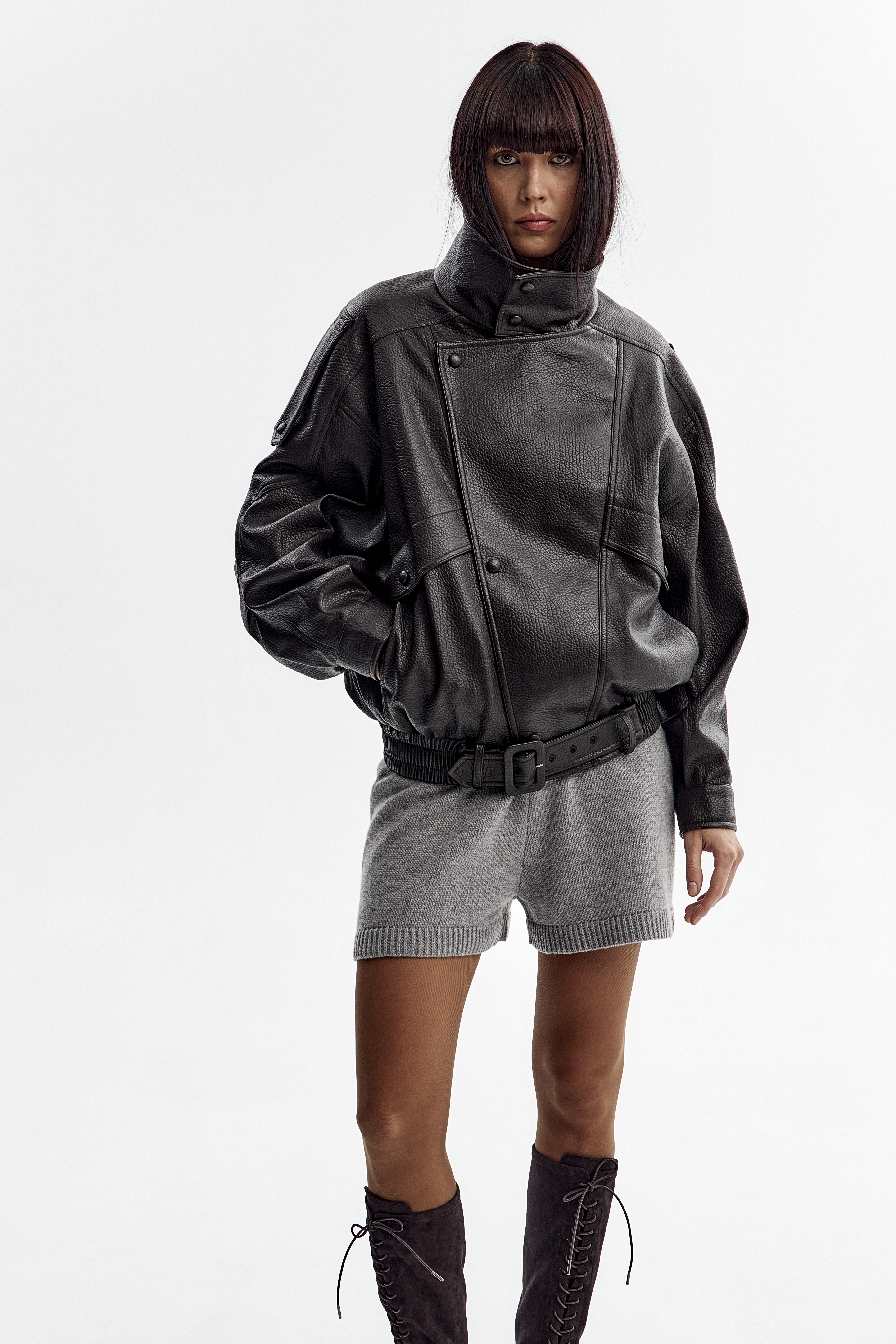 Куртка косуха коричневая