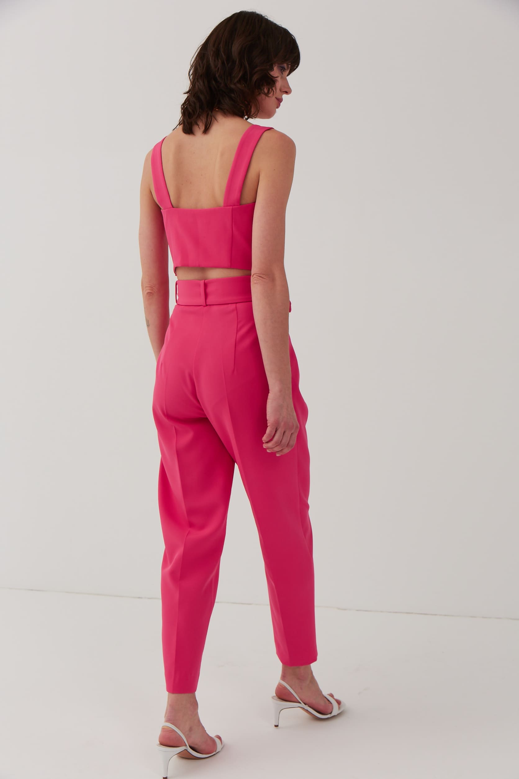 Кроп-топ фуксия