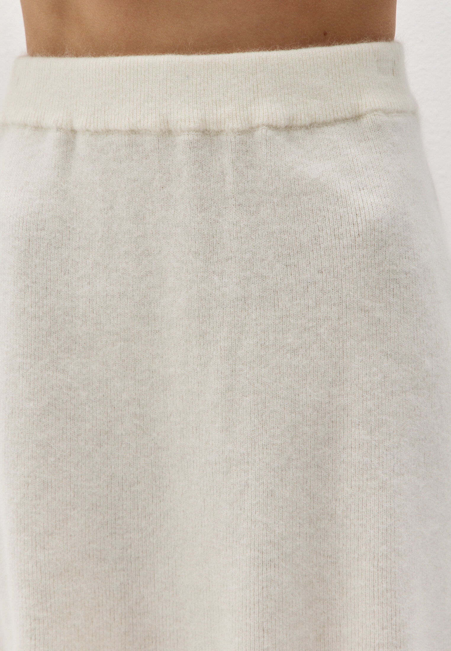 Юбка мини трикотажная