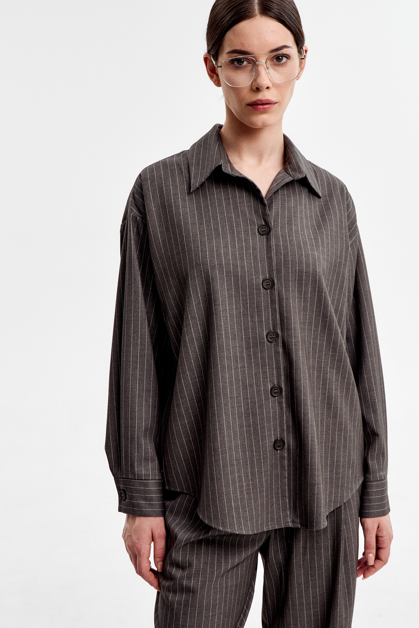 Рубашка в полоску