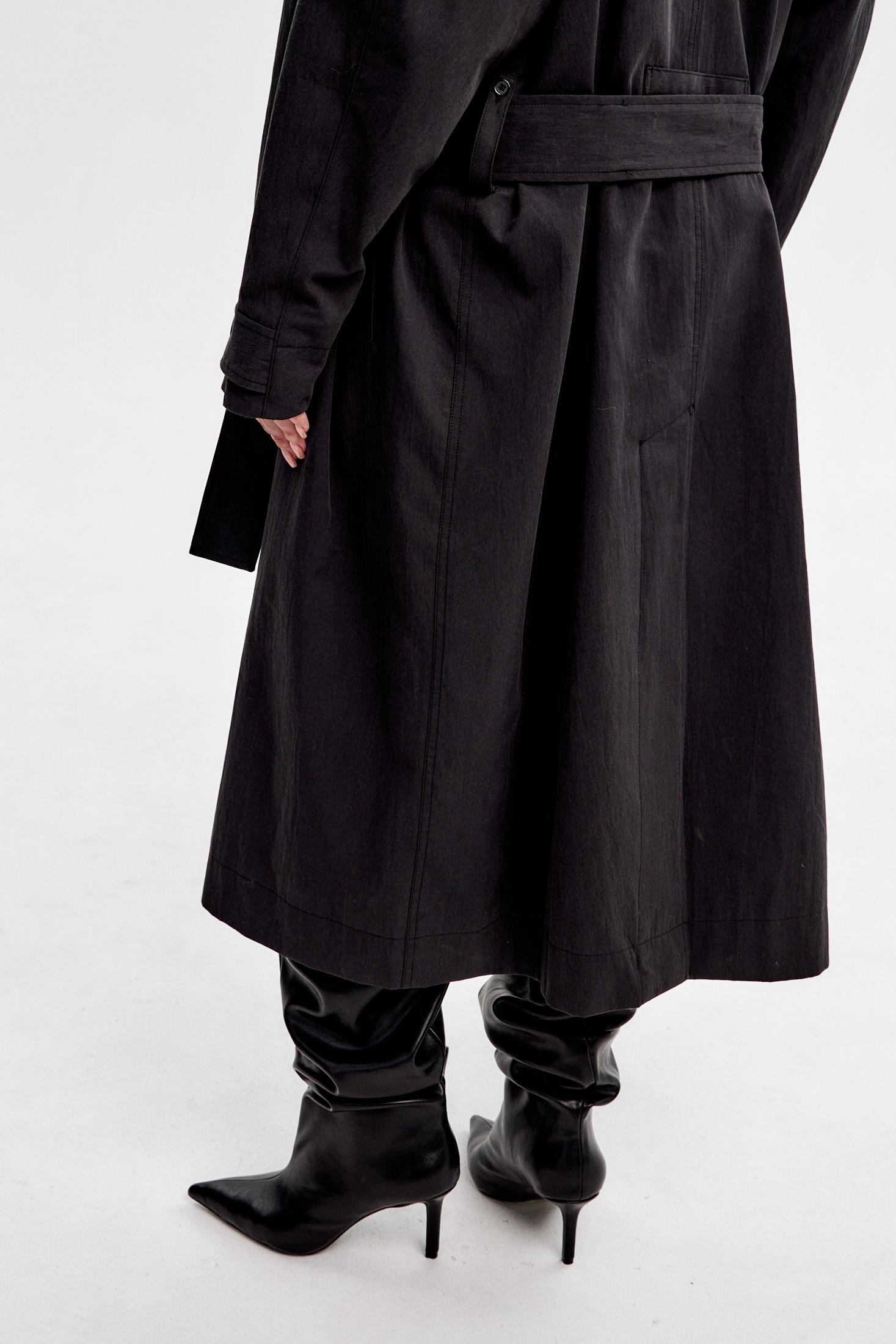 Плащ oversize длинный