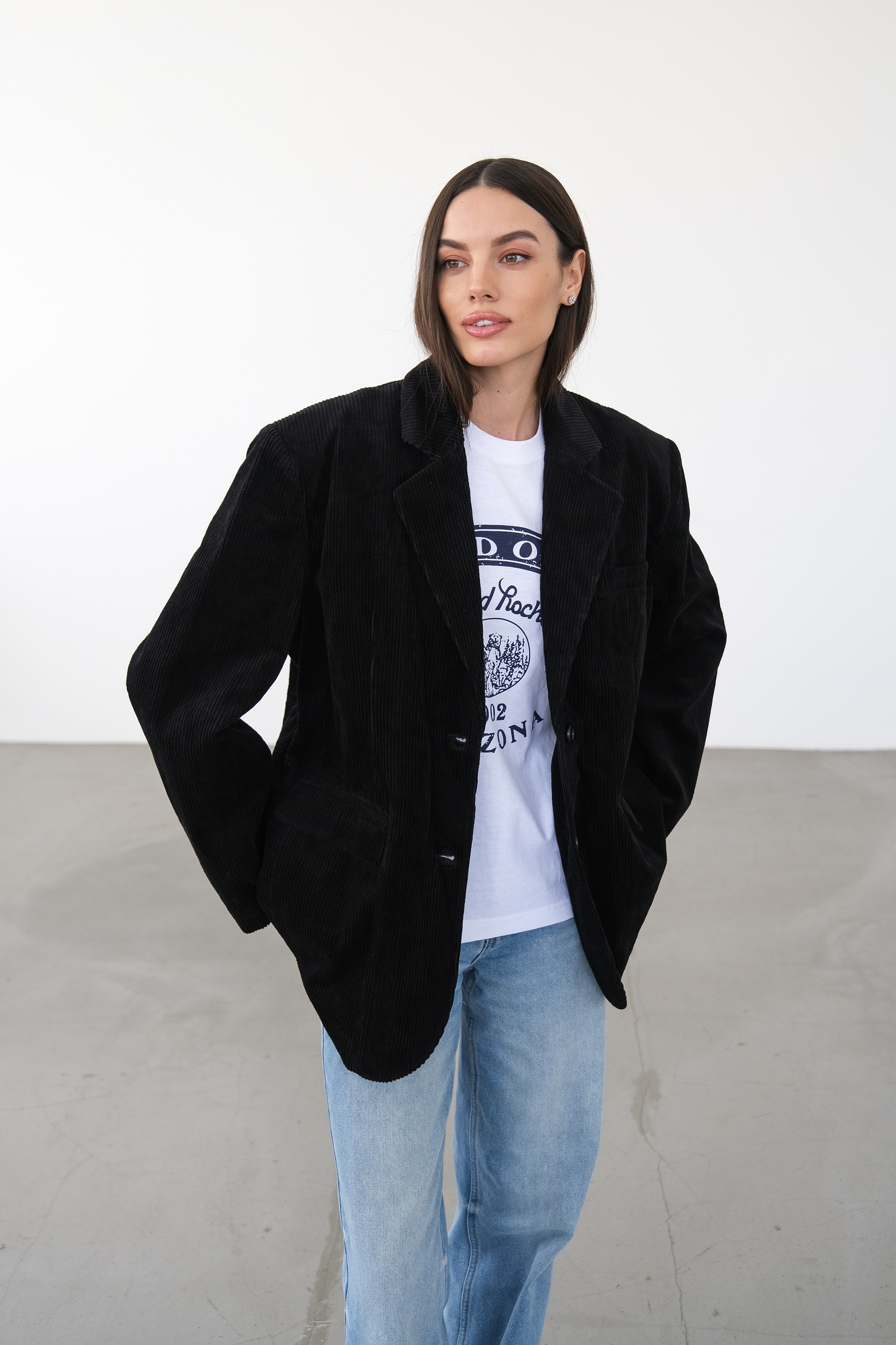 Жакет вельветовый