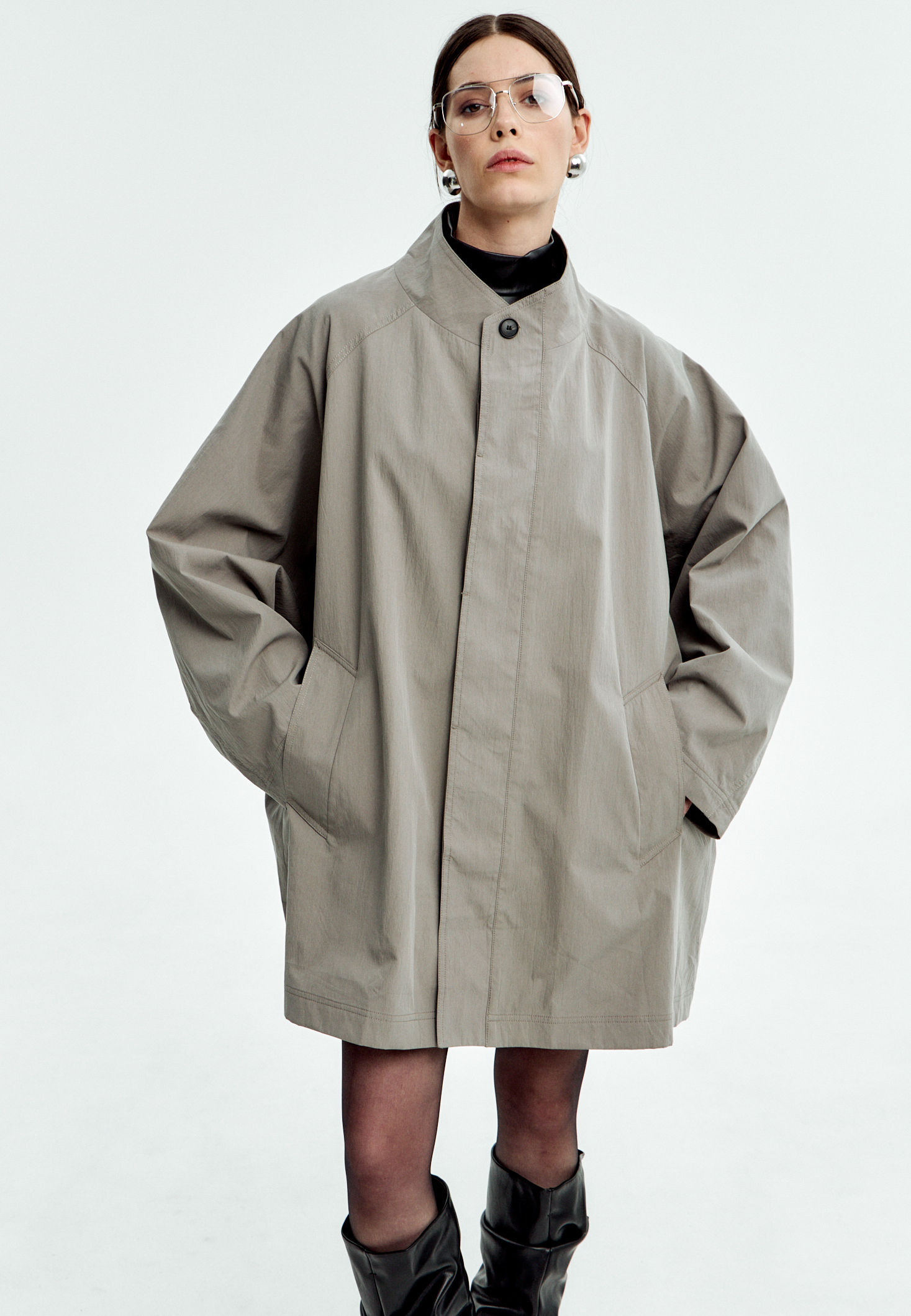  Плащ super oversize