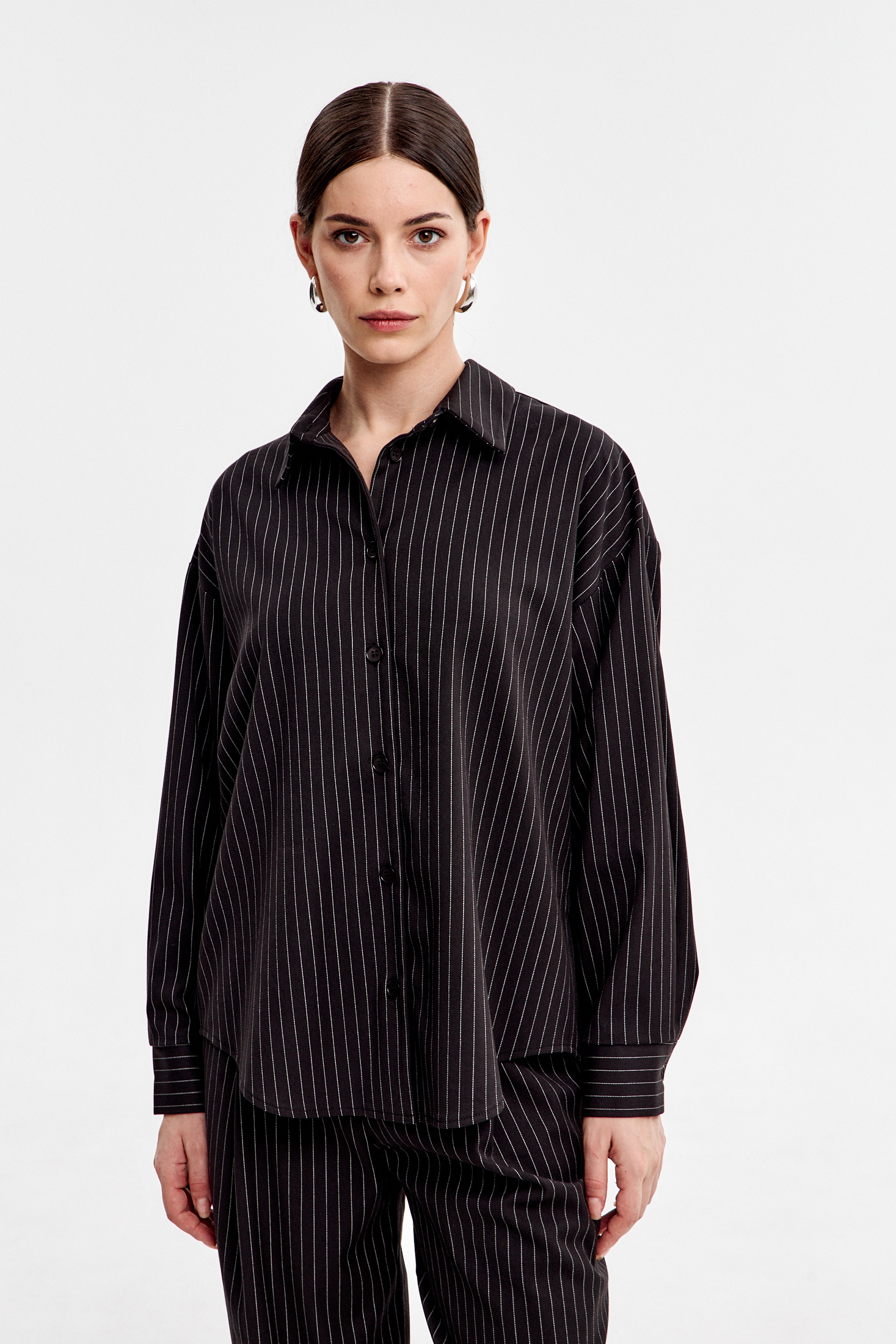 Рубашка в полоску