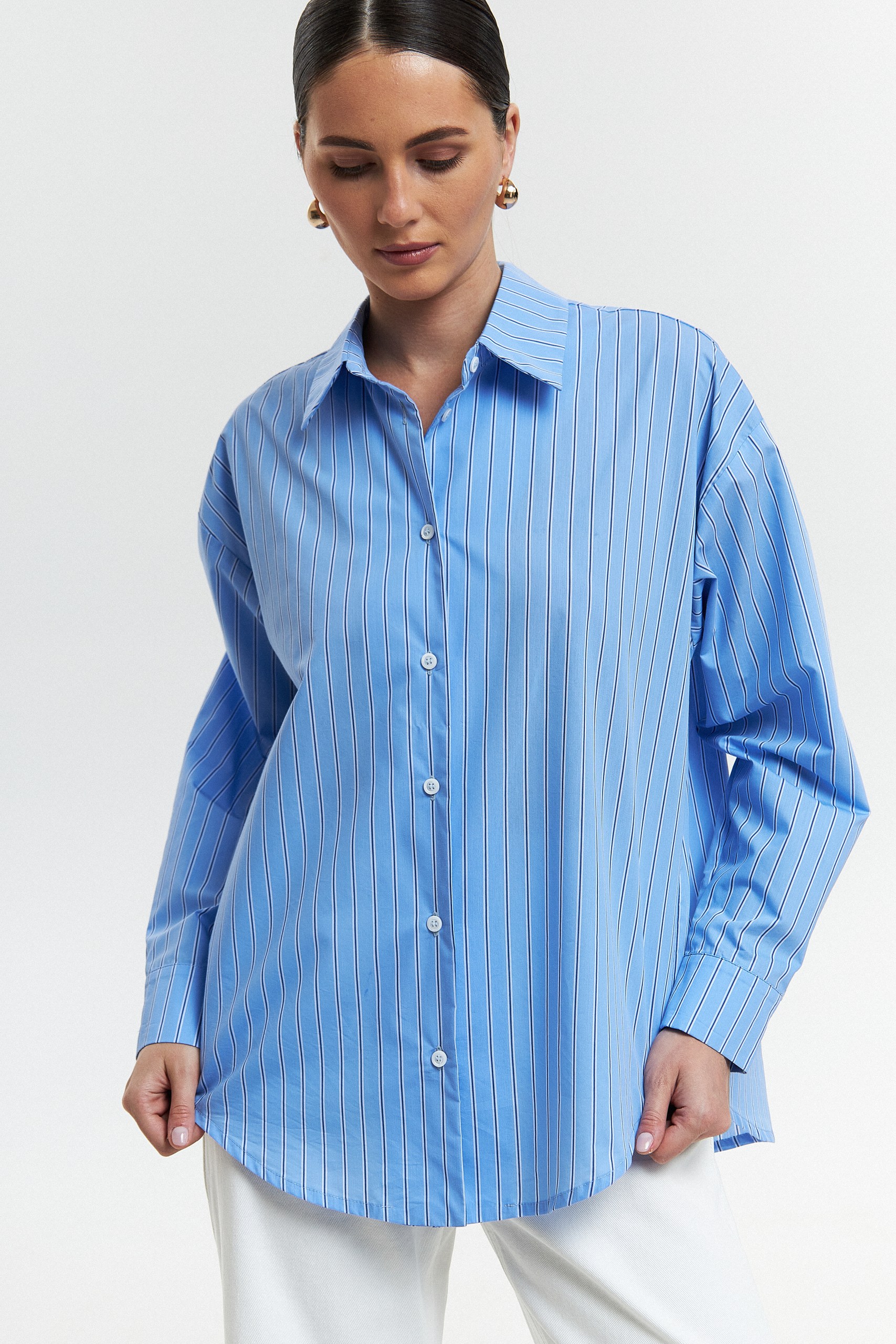 Рубашка хлопковая Stripes