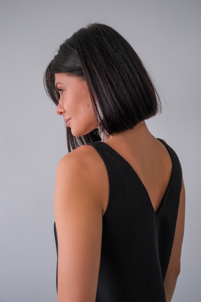 Платье длинное с поясом