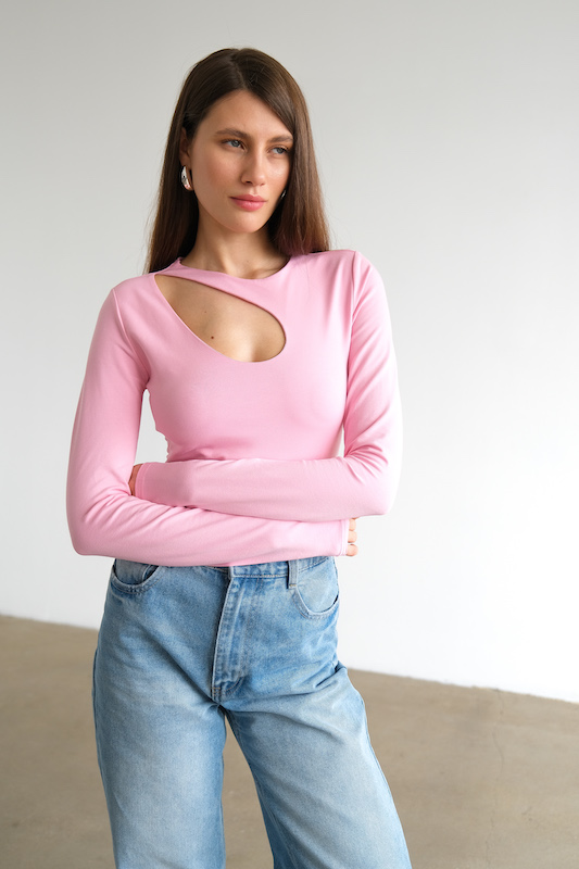 Лонгслив с каплей 