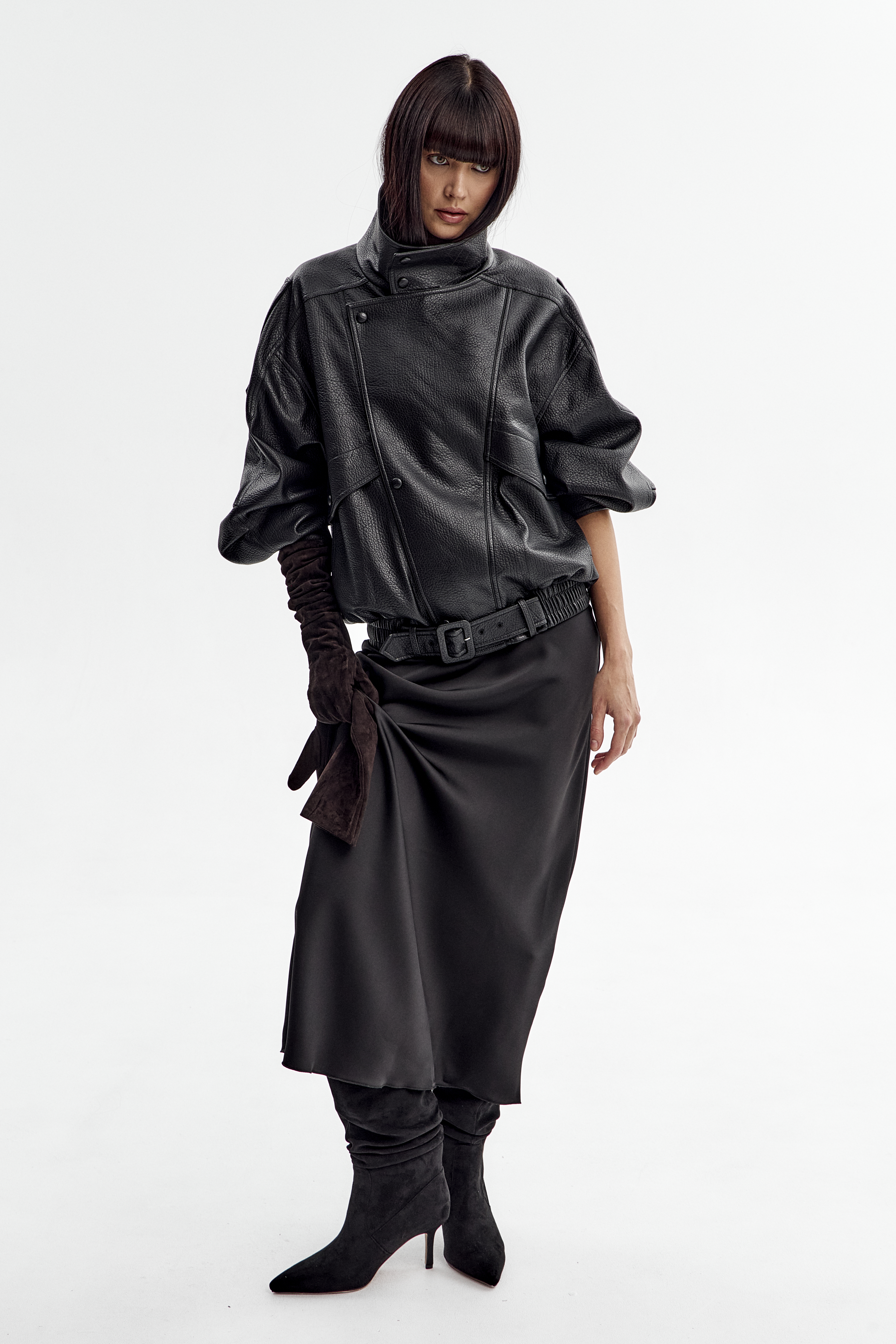 Куртка косуха черная