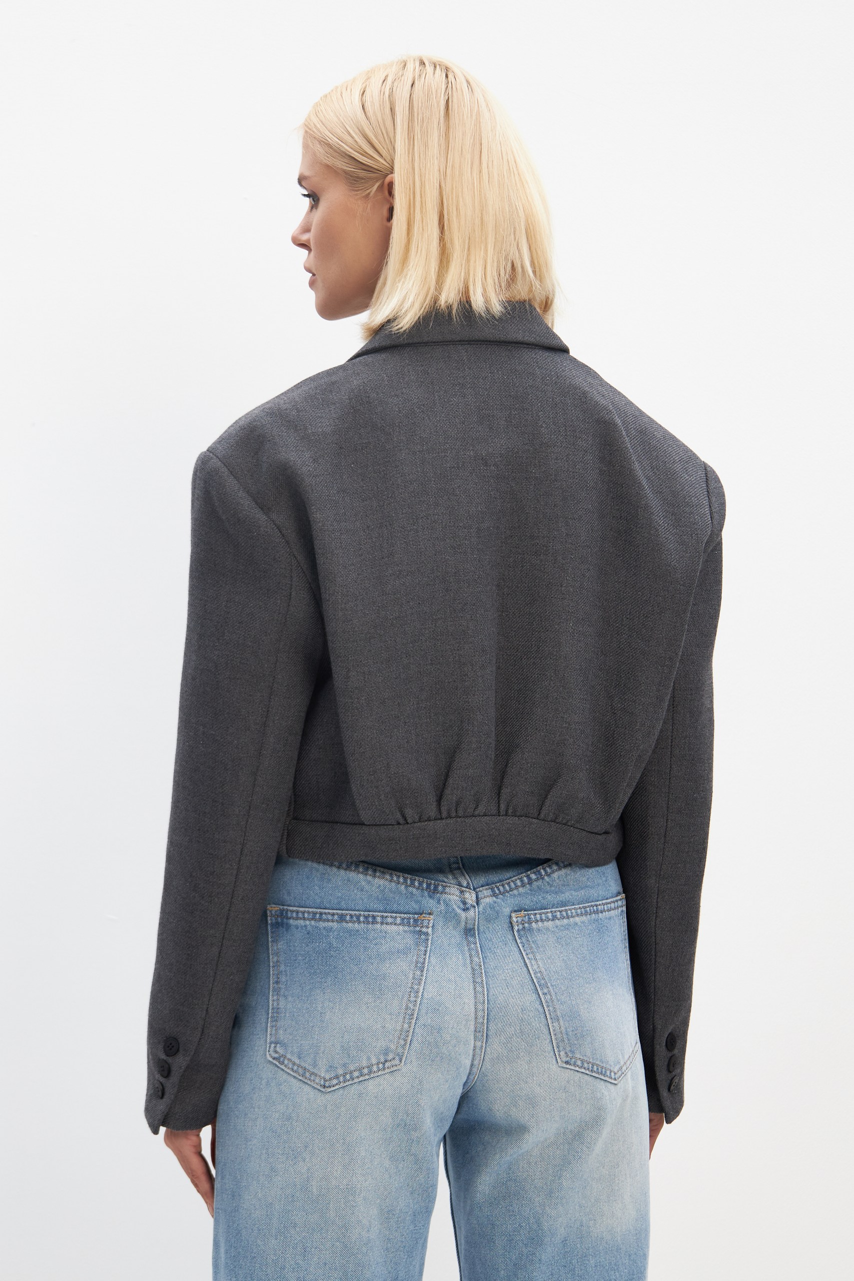 Жакет укороченный