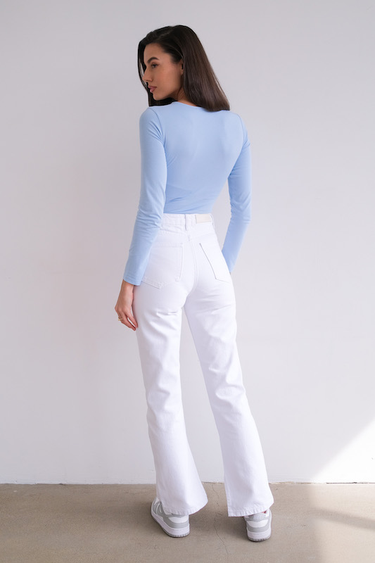 Боди с драпировкой