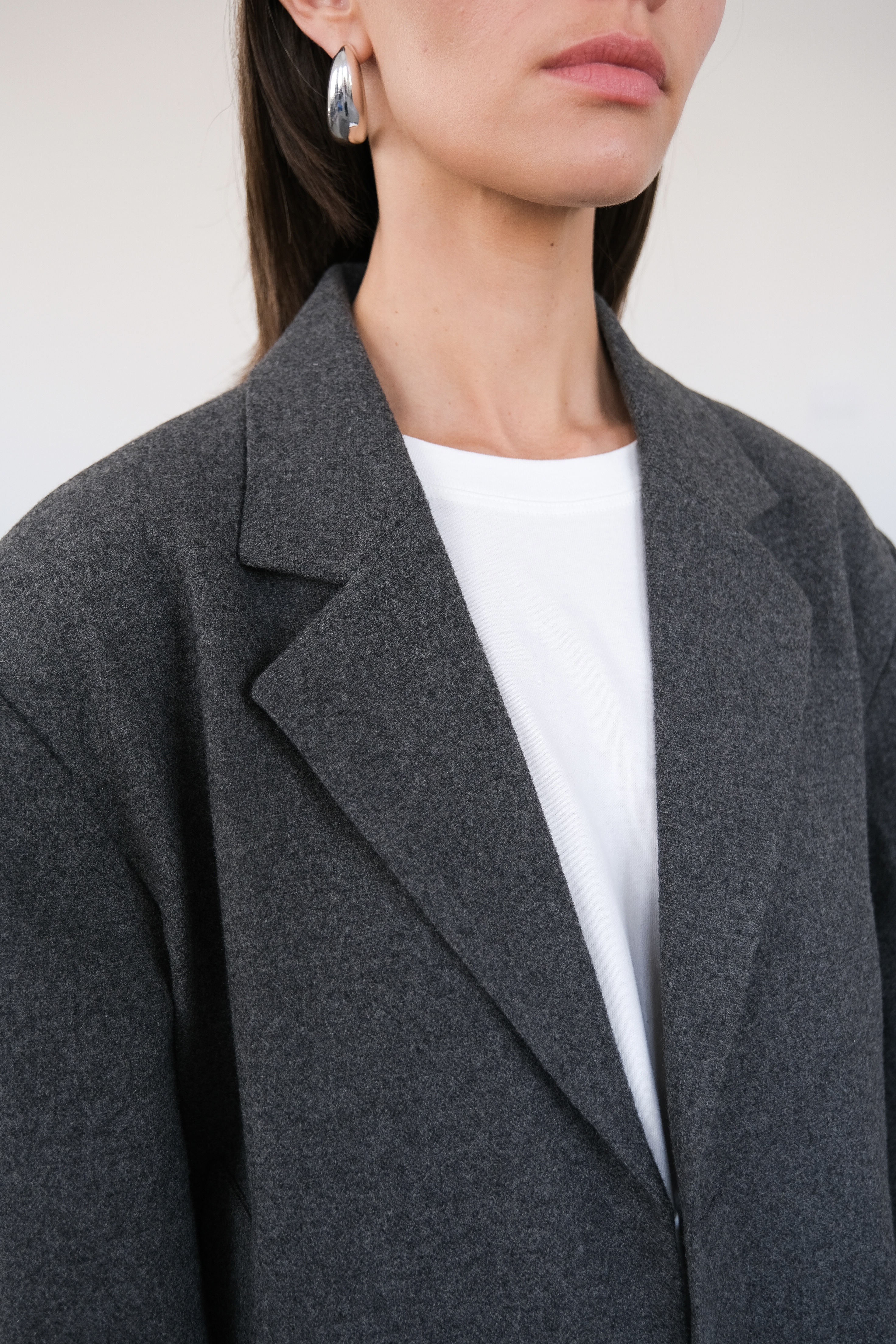 Пальто прямого кроя