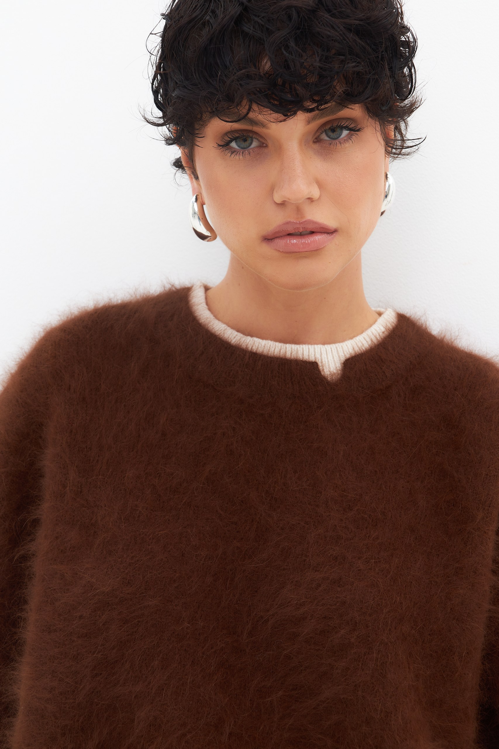 Свитер из ангоры 