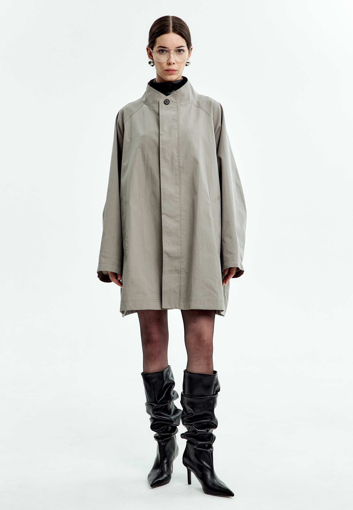  Плащ super oversize