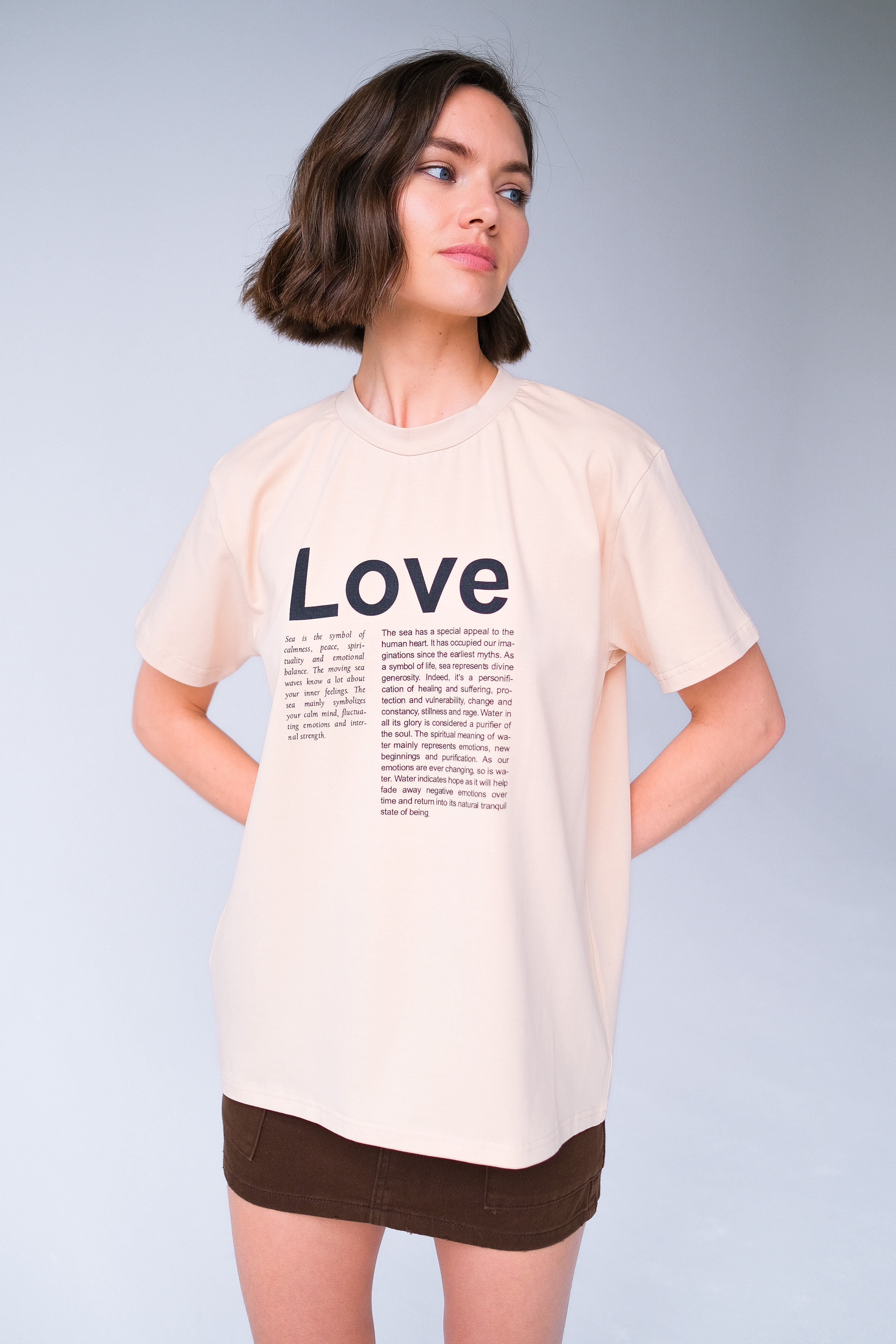  Футболка  love 