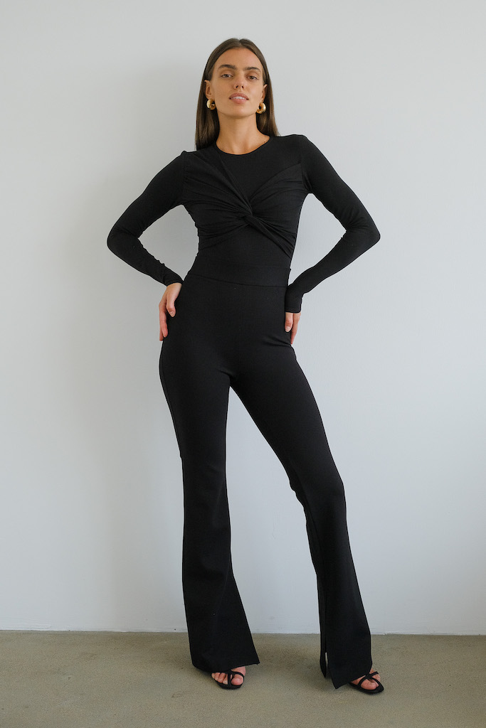 Боди с драпировкой 