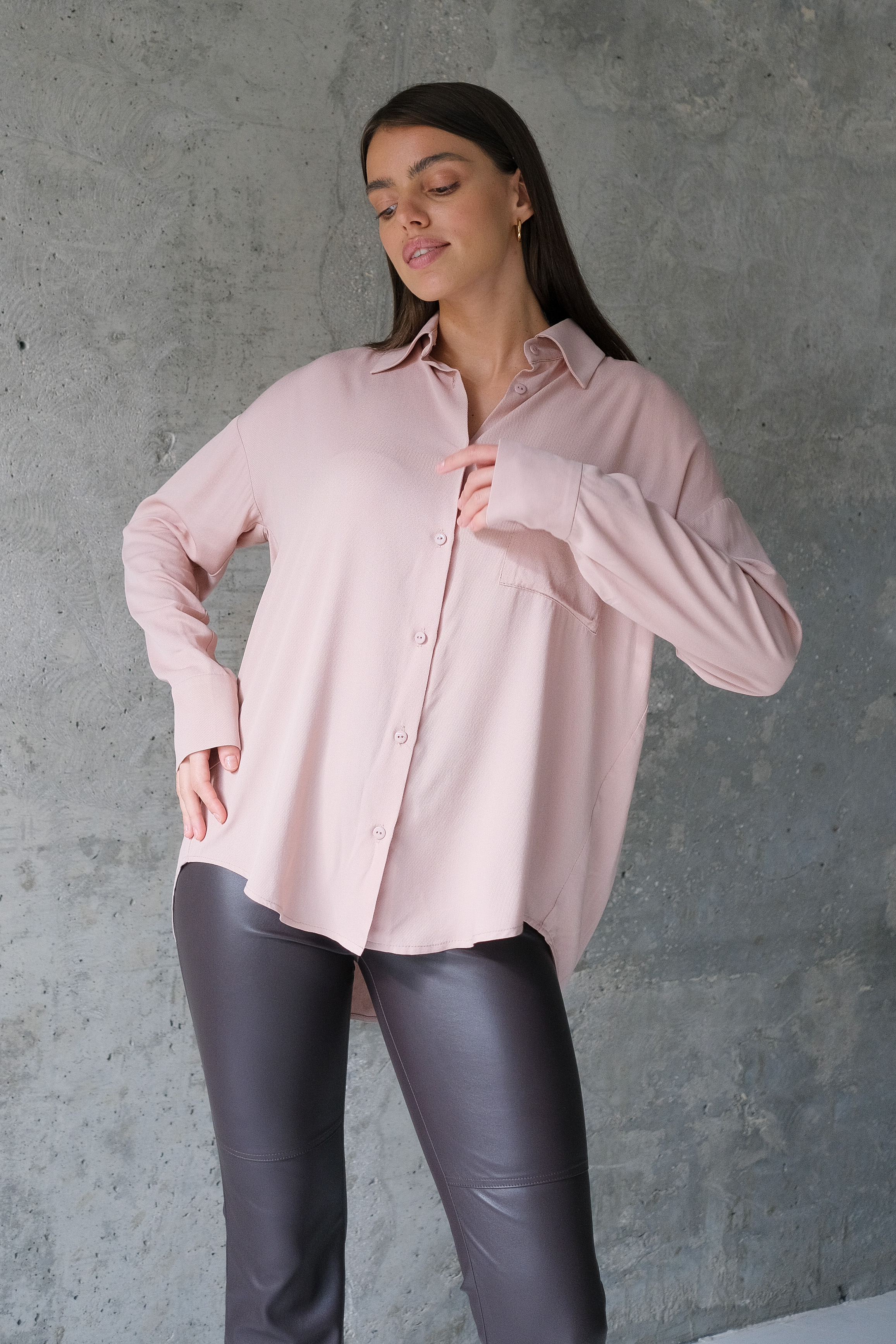 Блуза бежевая