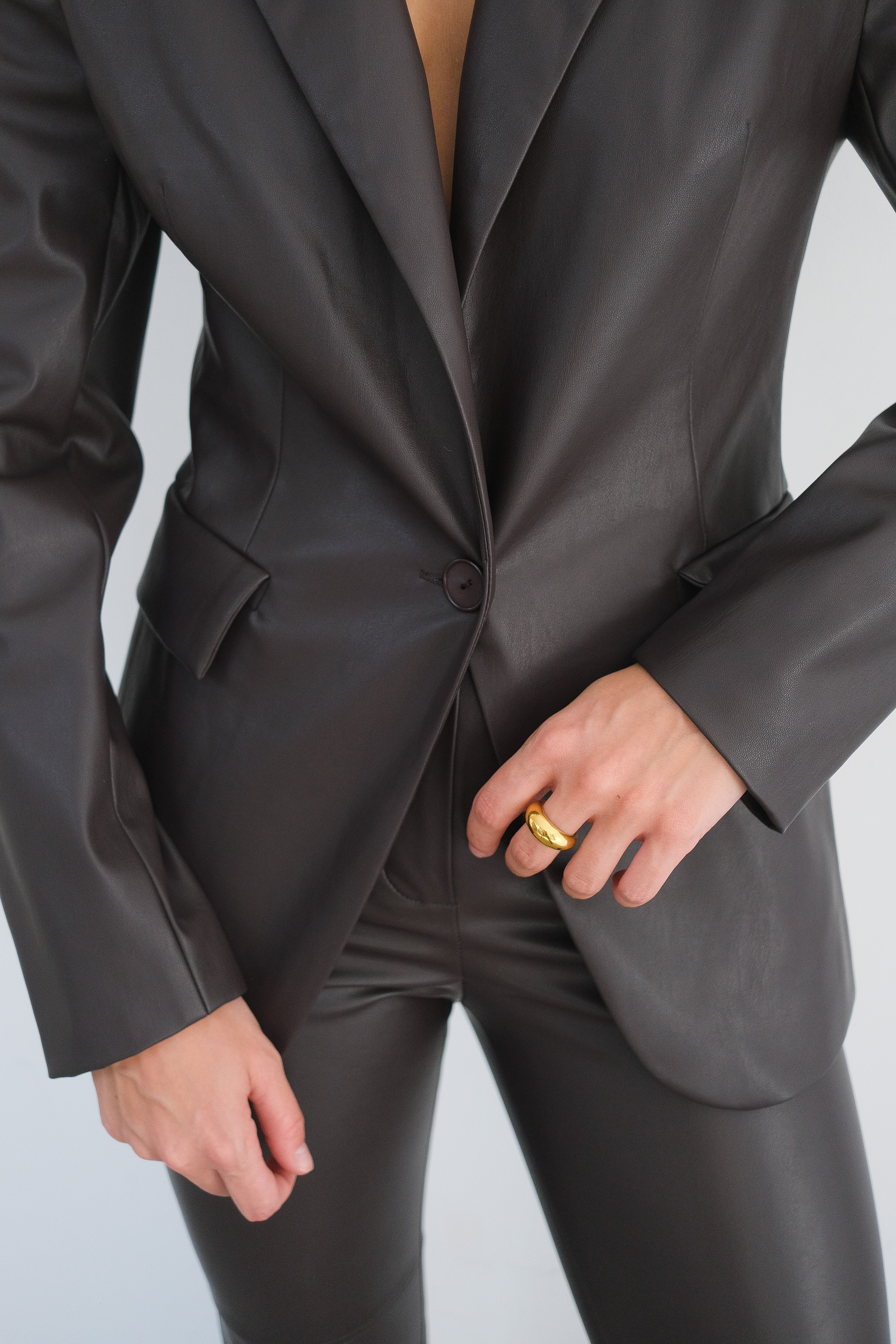 Жакет эко кожа 