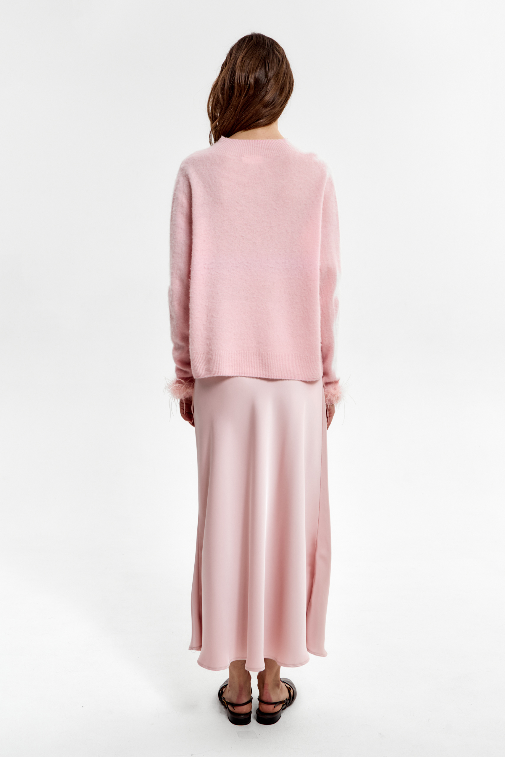  Джемпер с боа