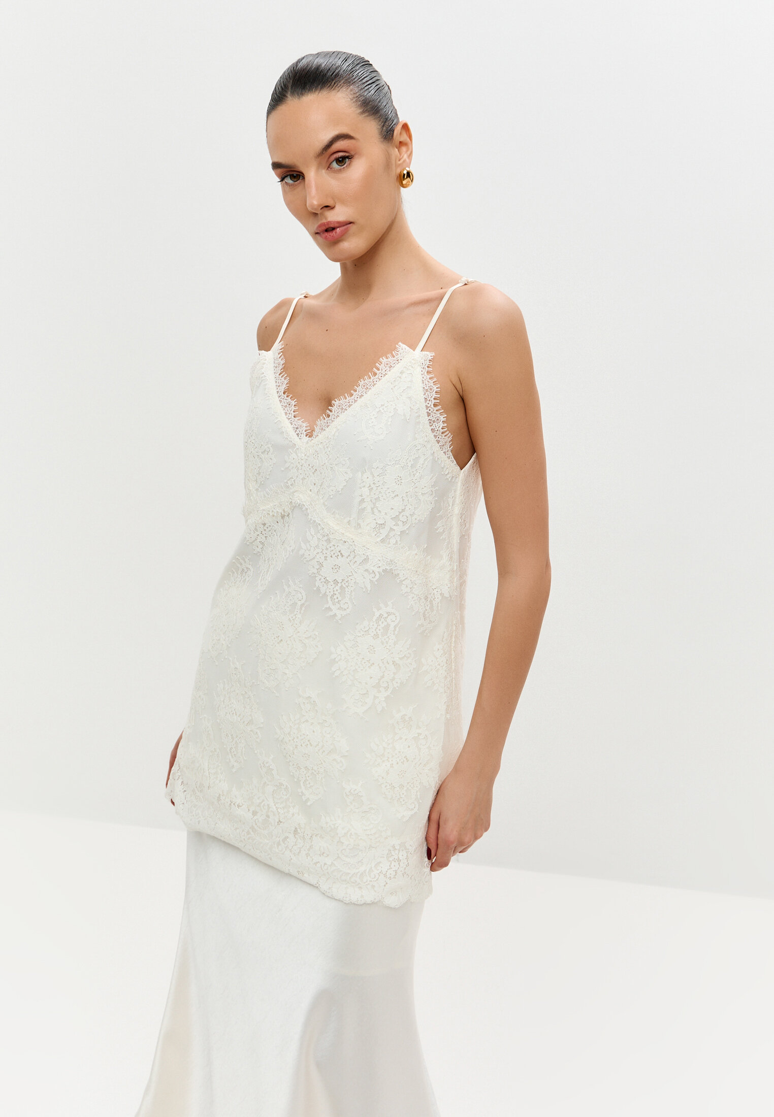 Топ кружевной