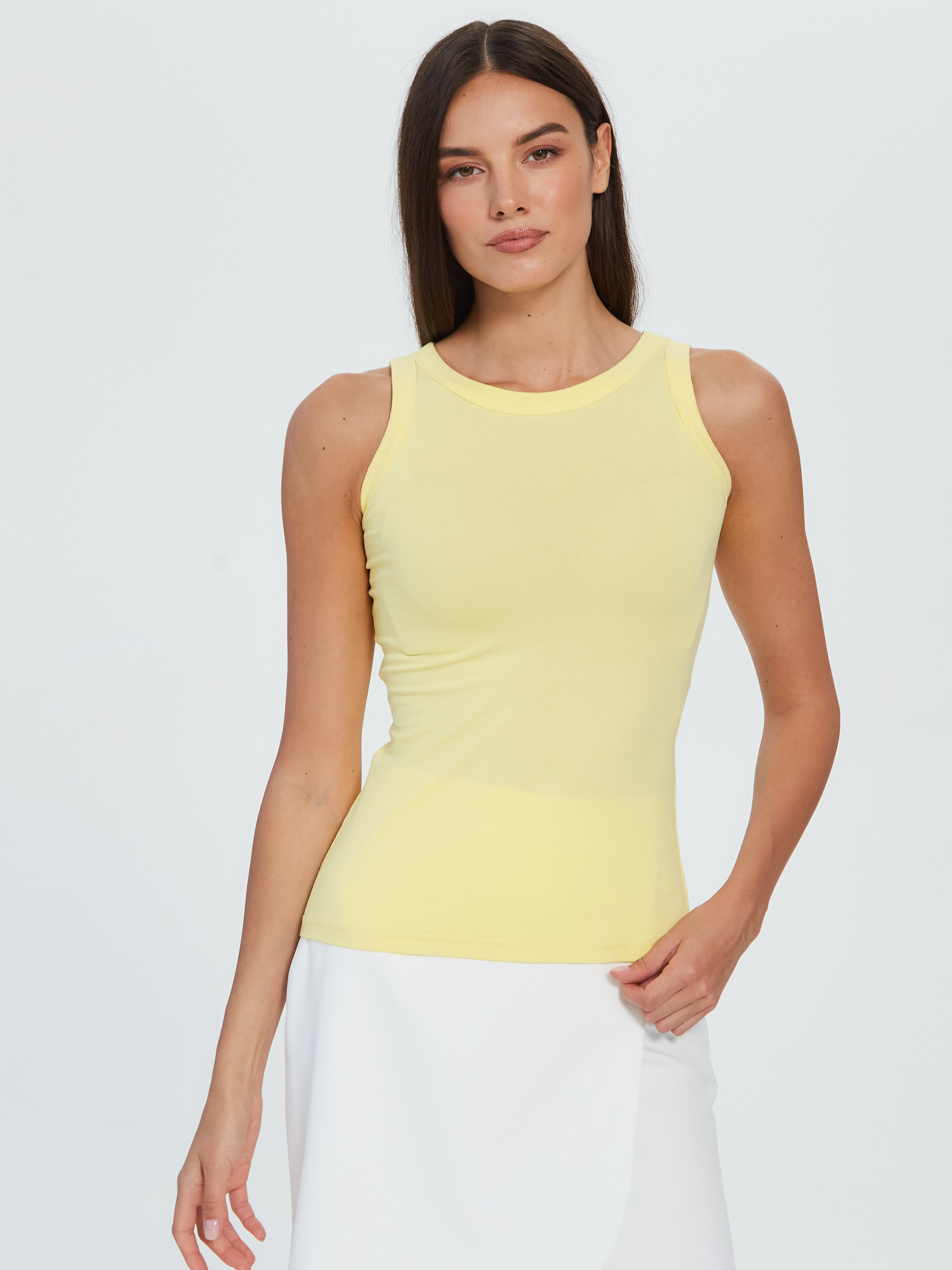 Майка желтая