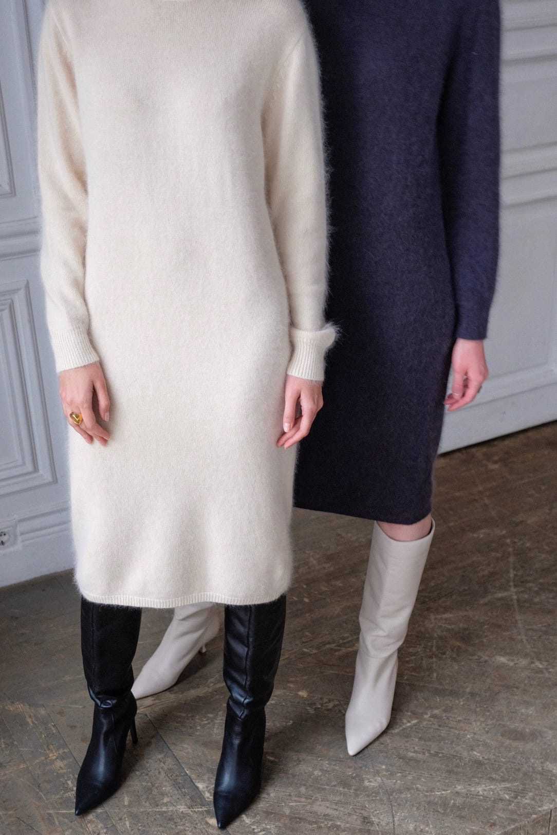 Платье из ангоры 