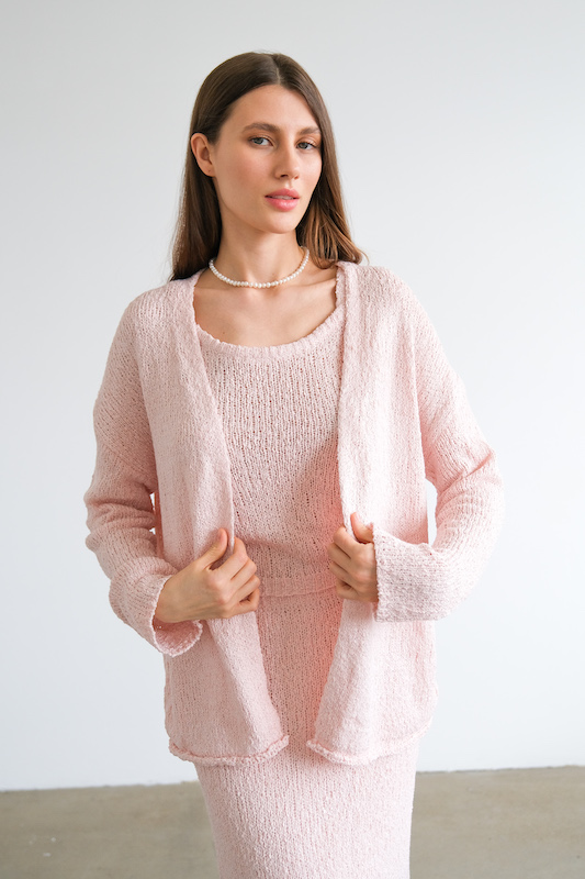 Кардиган трикотажный